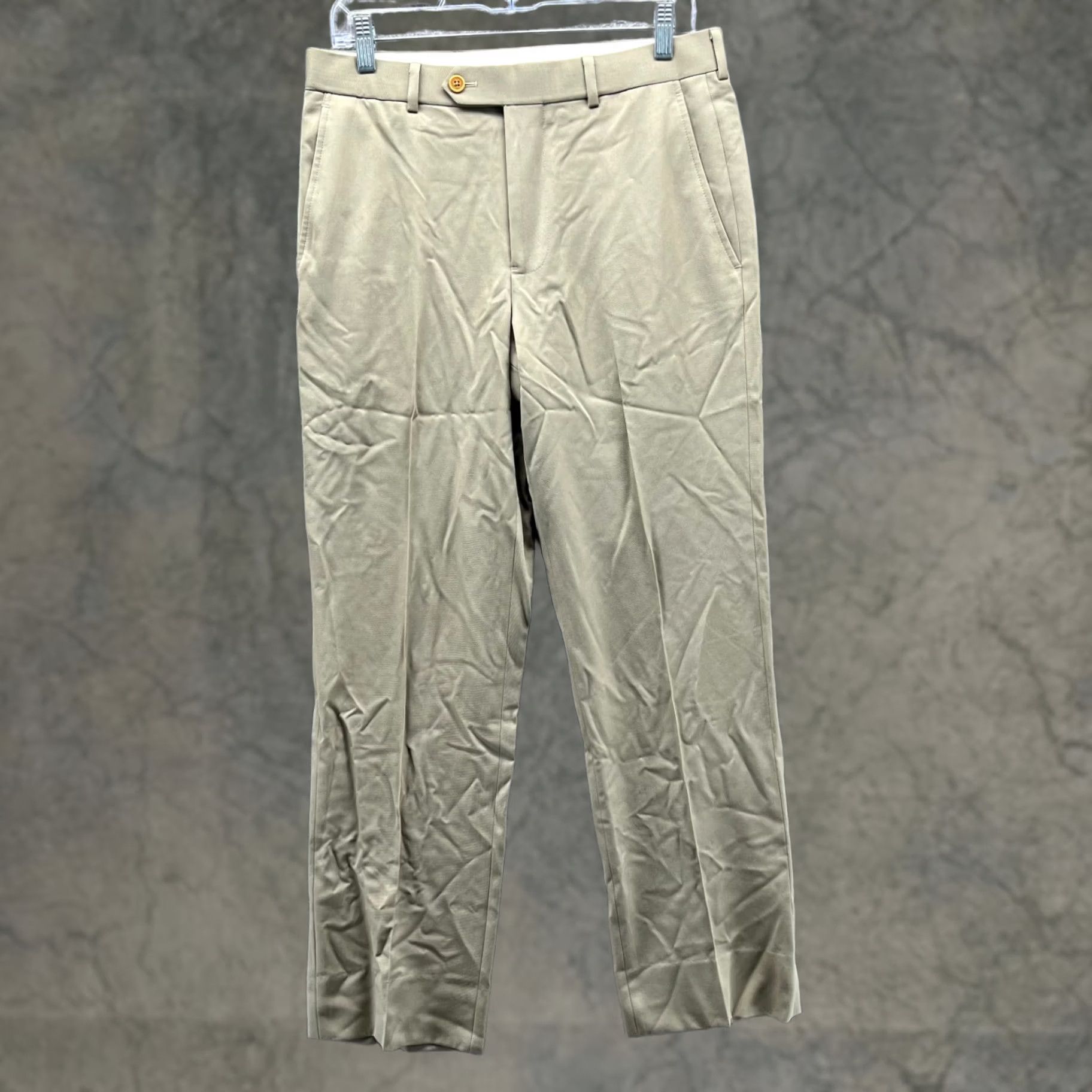 Brooks Brothers Brooks Brothers Pants Men 32x32 Khaki Chino Pleated Regent Tan Beige Trousers Size US 32 / EU 48 - 1 Thumbnail