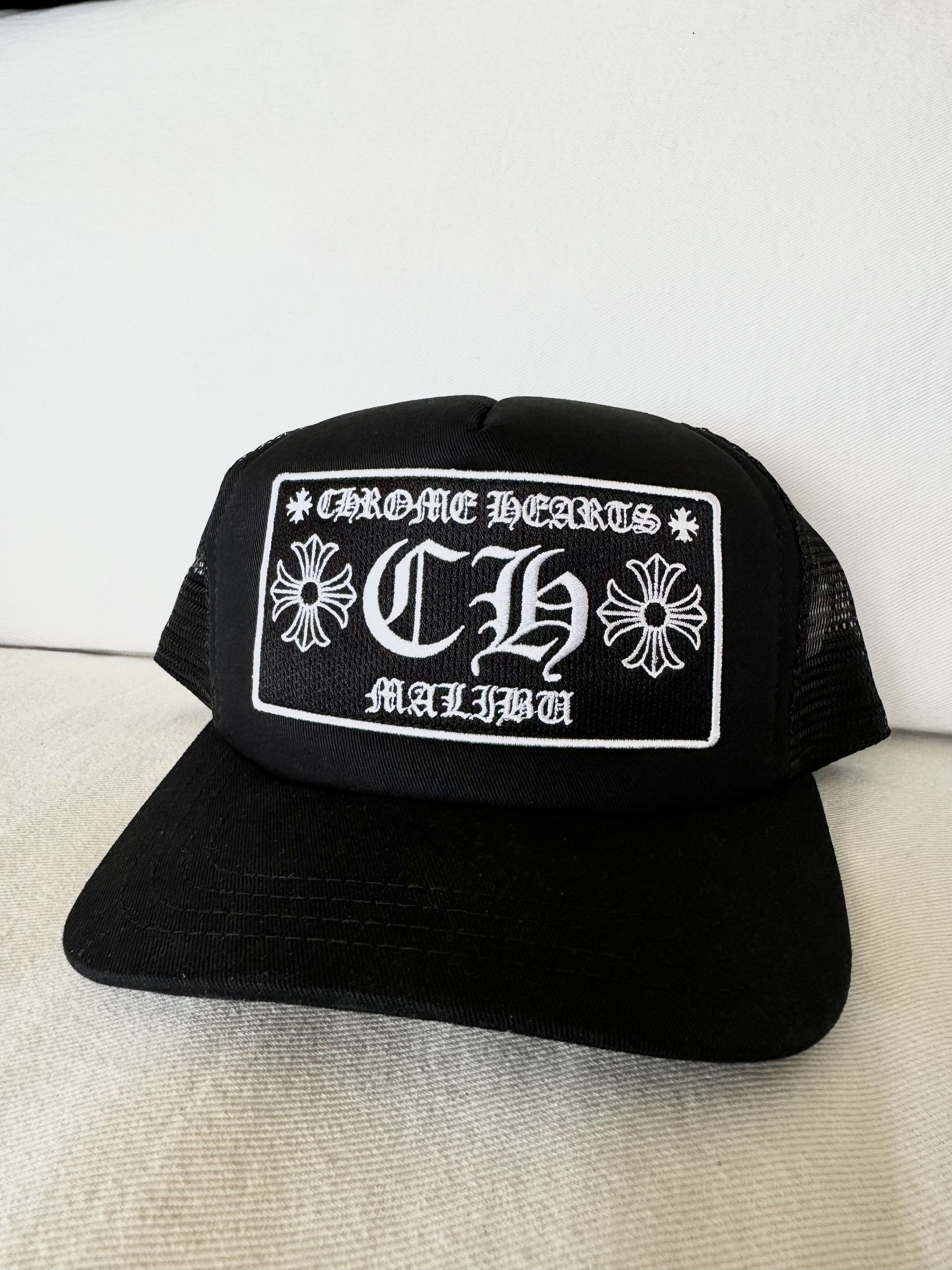 image of Chrome Hearts Ch Miami Trucker in Black, Men's