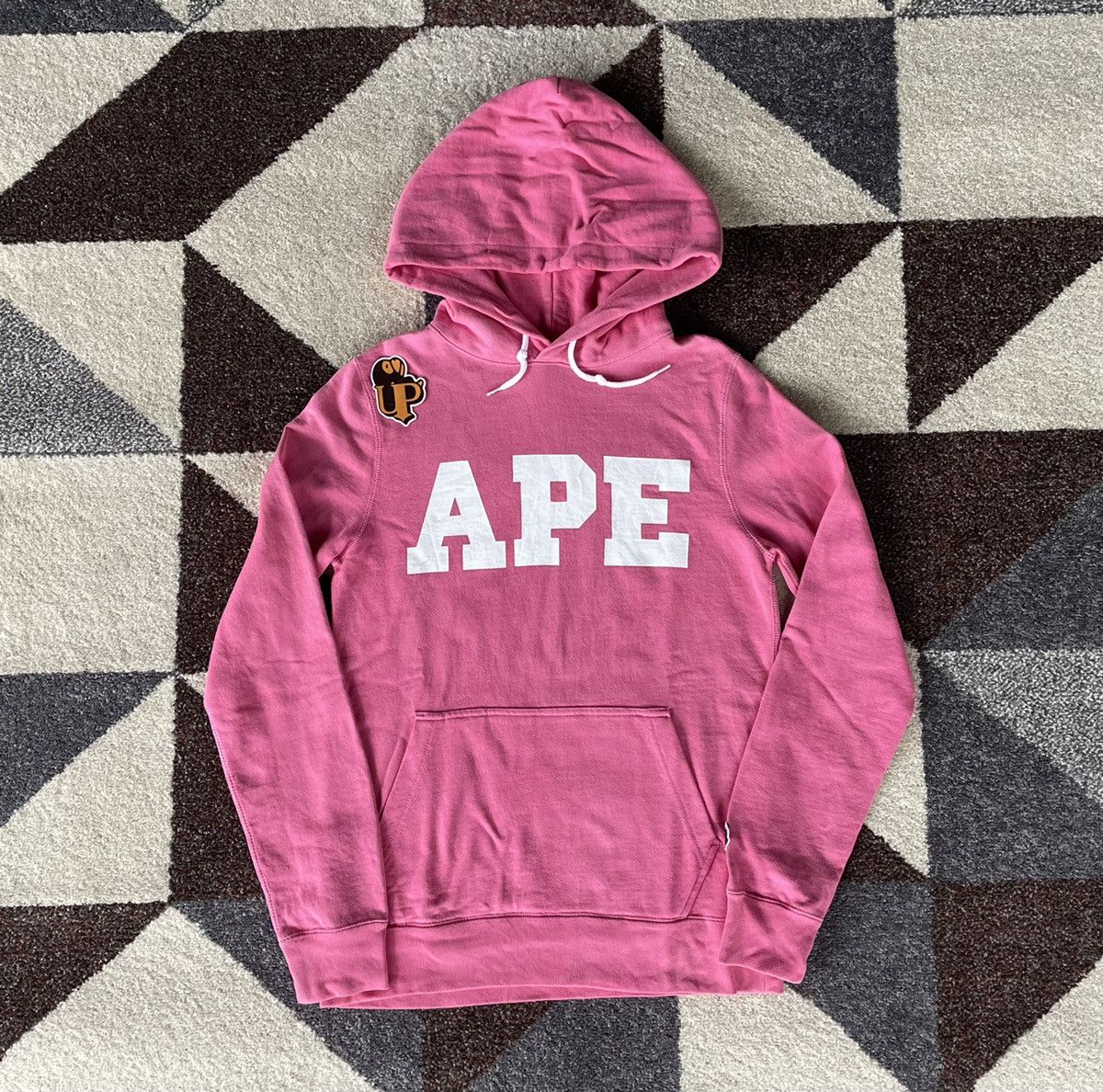 Bape Bape APE Logo Pullover Hoodie Size XS / US 0-2 / IT 36-38 - 1 Thumbnail