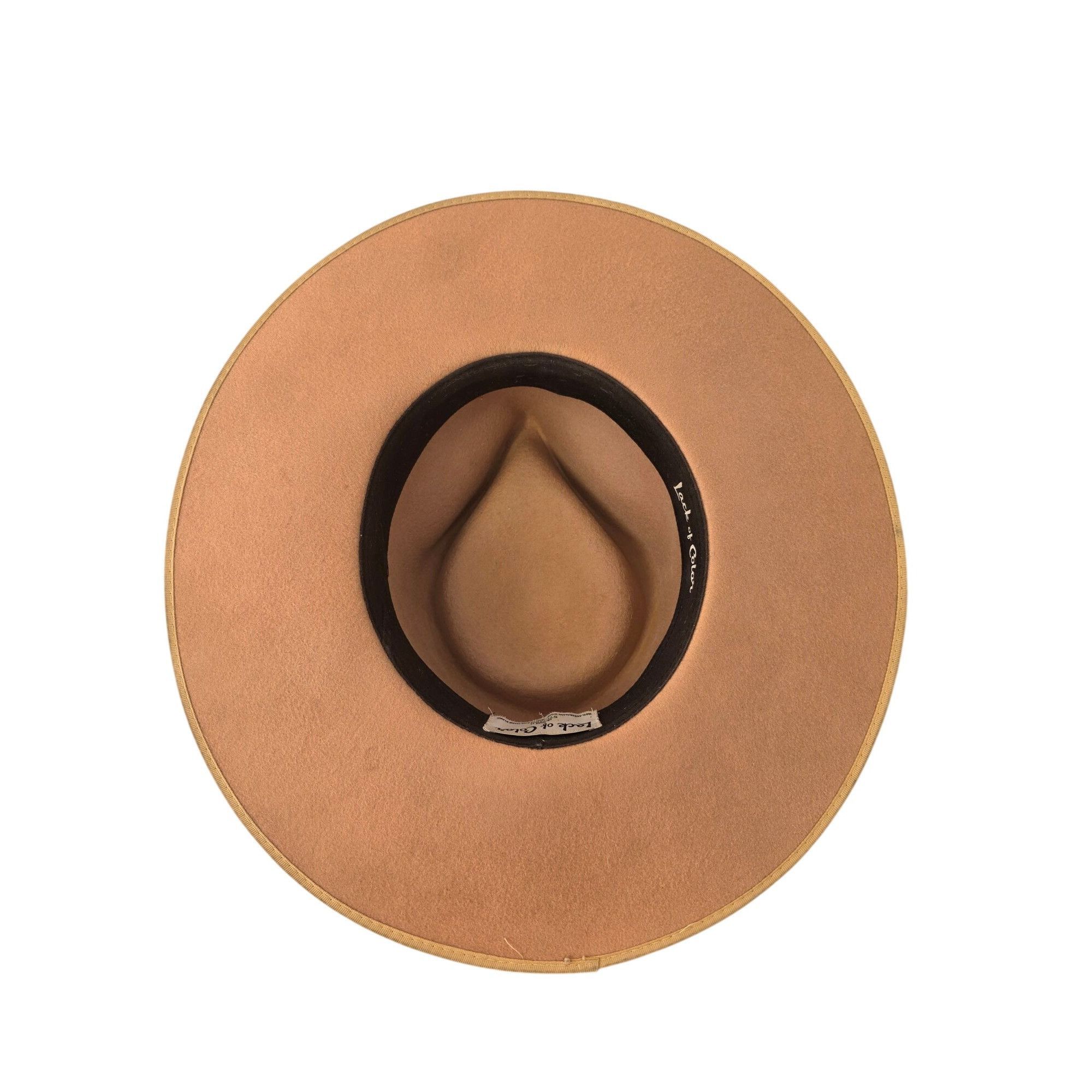 Lack of Color Lack of Color Wool Rancher Hat Unisex Sz Medium 57cm Camel W Size ONE SIZE - 8 Thumbnail