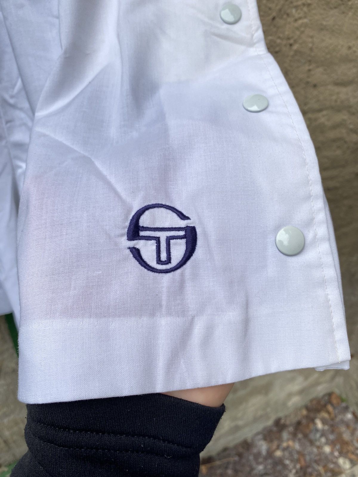 Sergio Tacchini Vintage Sergio Tacchini Shorts Tennis 80s Nike Challenge Size 34" / US 12 / IT 48 - 2 Thumbnail