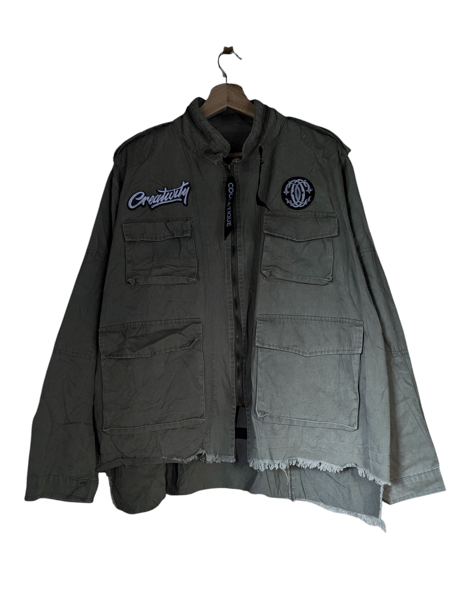 Handmade COOLA KOREAN STYLE ARMY LIMITED EDITION JACKET Size US L / EU 52-54 / 3 - 1 Thumbnail