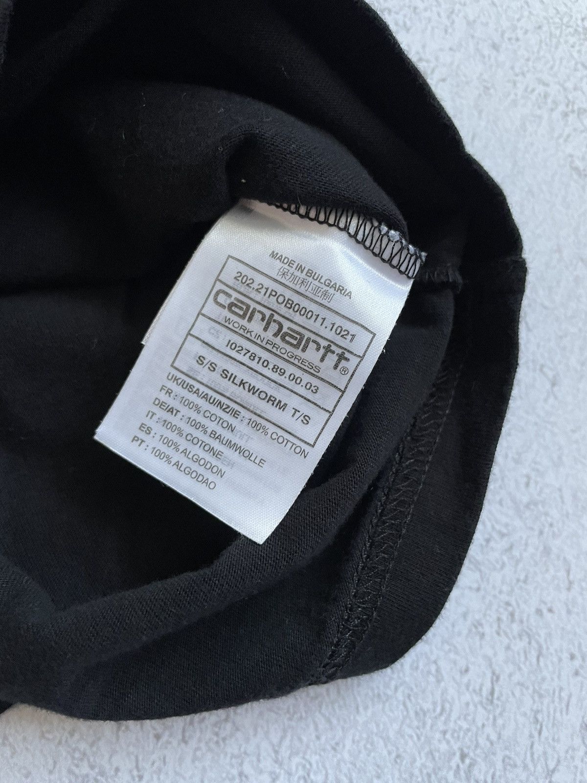 Carhartt × Vintage Carhartt WIP Crazy Rare Logo Boxy T-Shirt Size US XXL / EU 58 / 5 - 5 Thumbnail