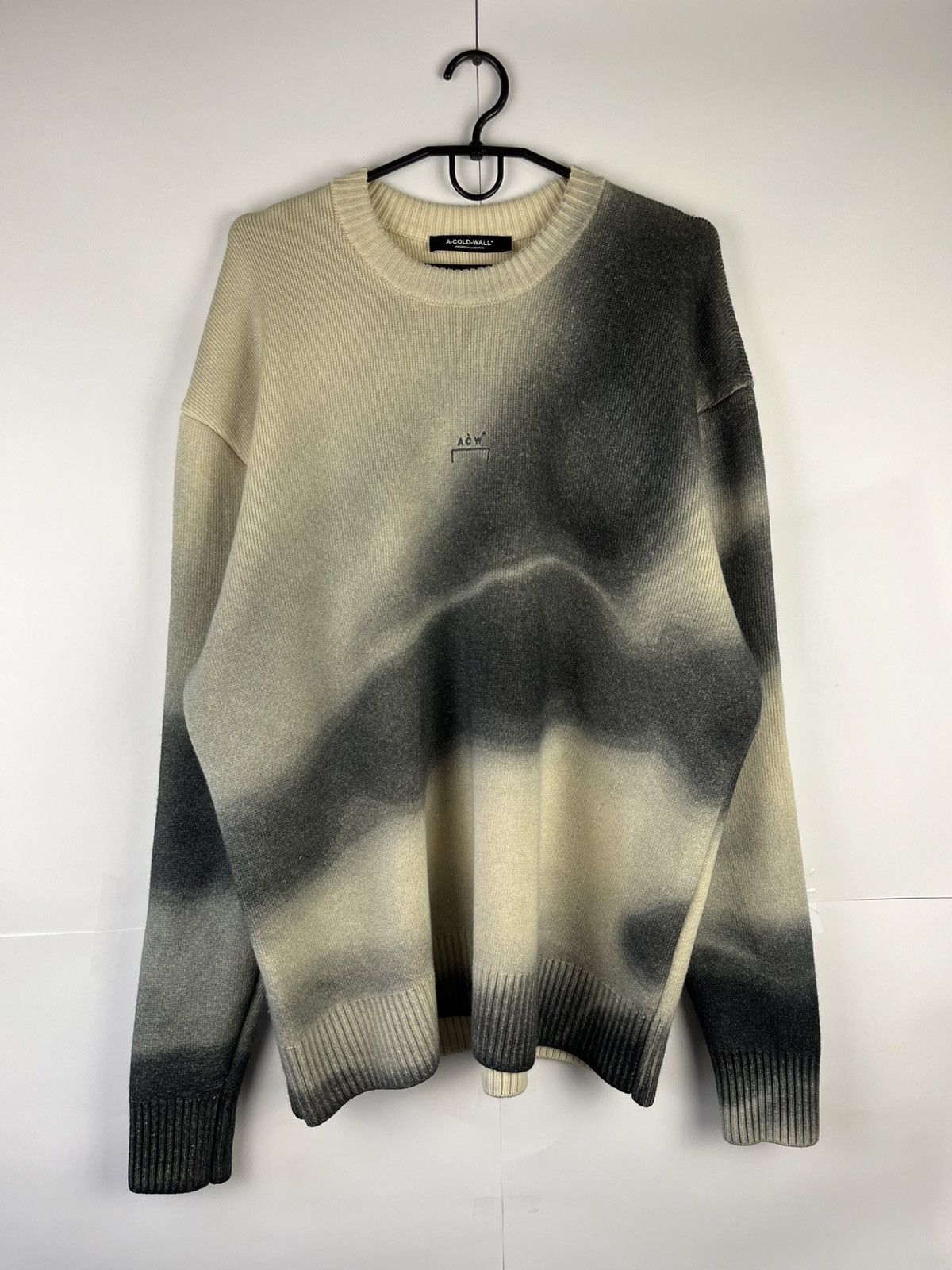 A-COLD-WALL* A-COLD-WALL* Gradient Merino Wool Crewneck Bone Sweater Size US M / EU 48-50 / 2 - 1 Thumbnail