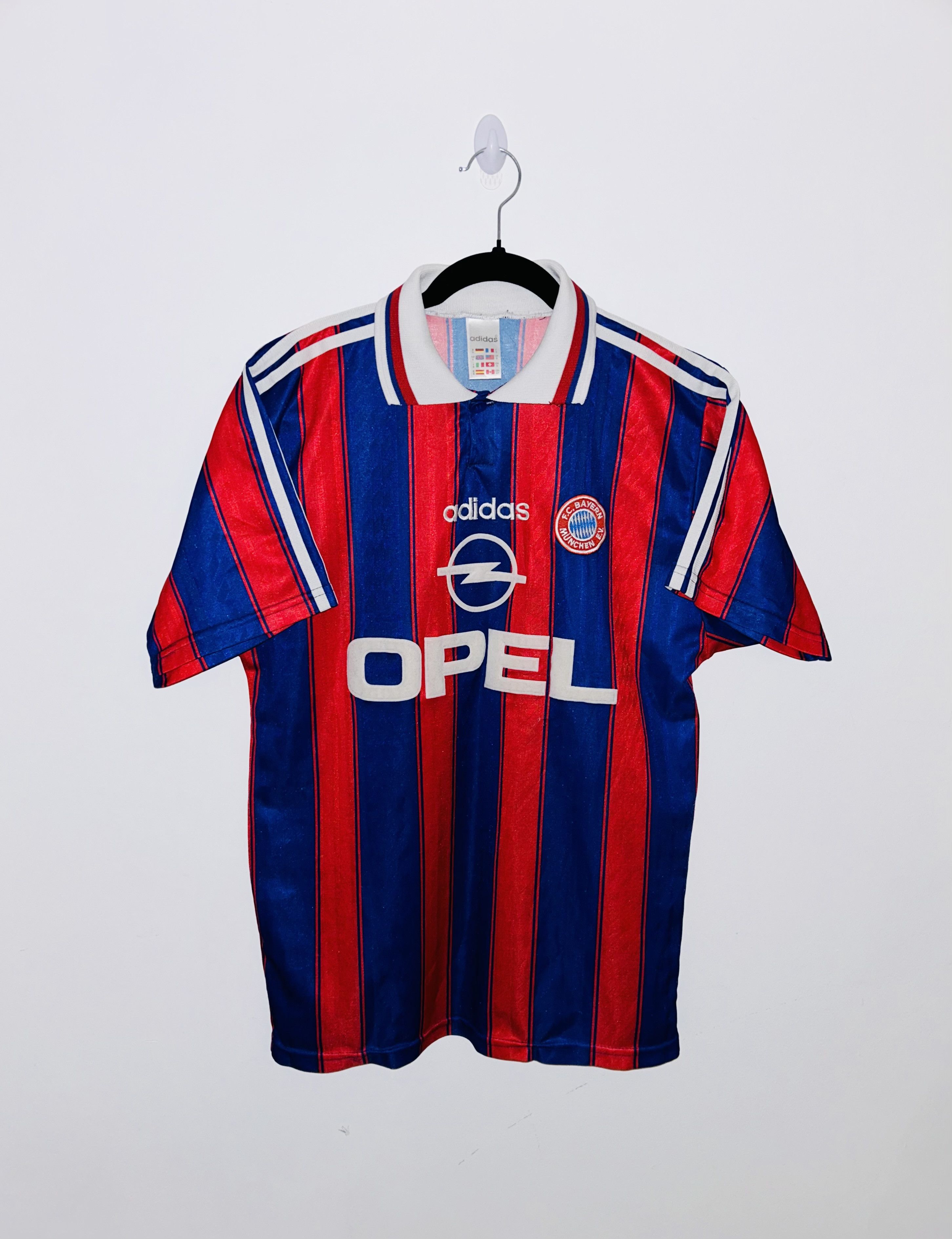 Adidas × Vintage bayern munich 1995/96 scholl home jersey Size US S / EU 44-46 / 1 - 1 Thumbnail