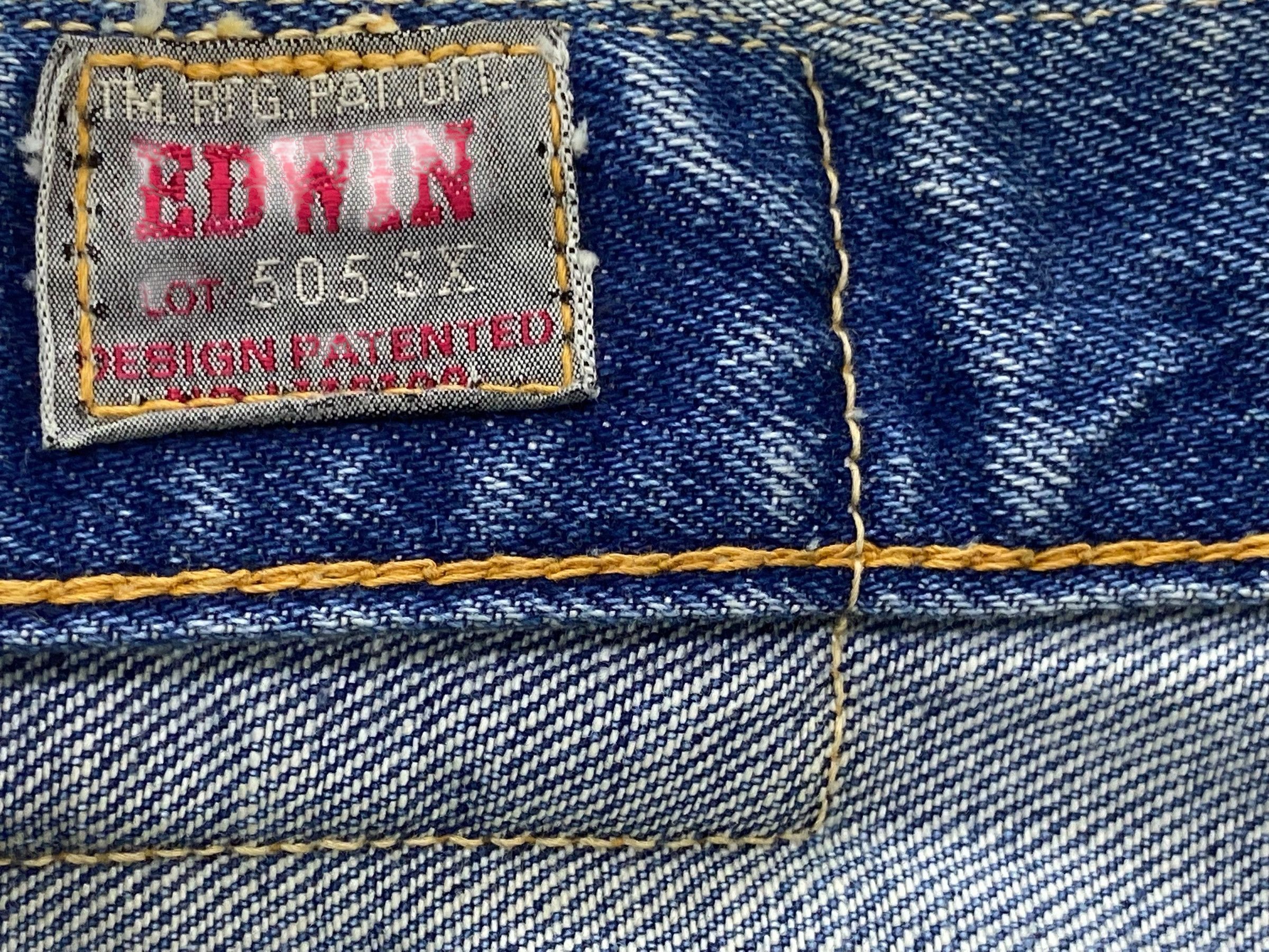 Edwin Edwin Selvedge Denim Jeans Light Wash Selvedge Pants Japan Size US 27 - 9 Thumbnail
