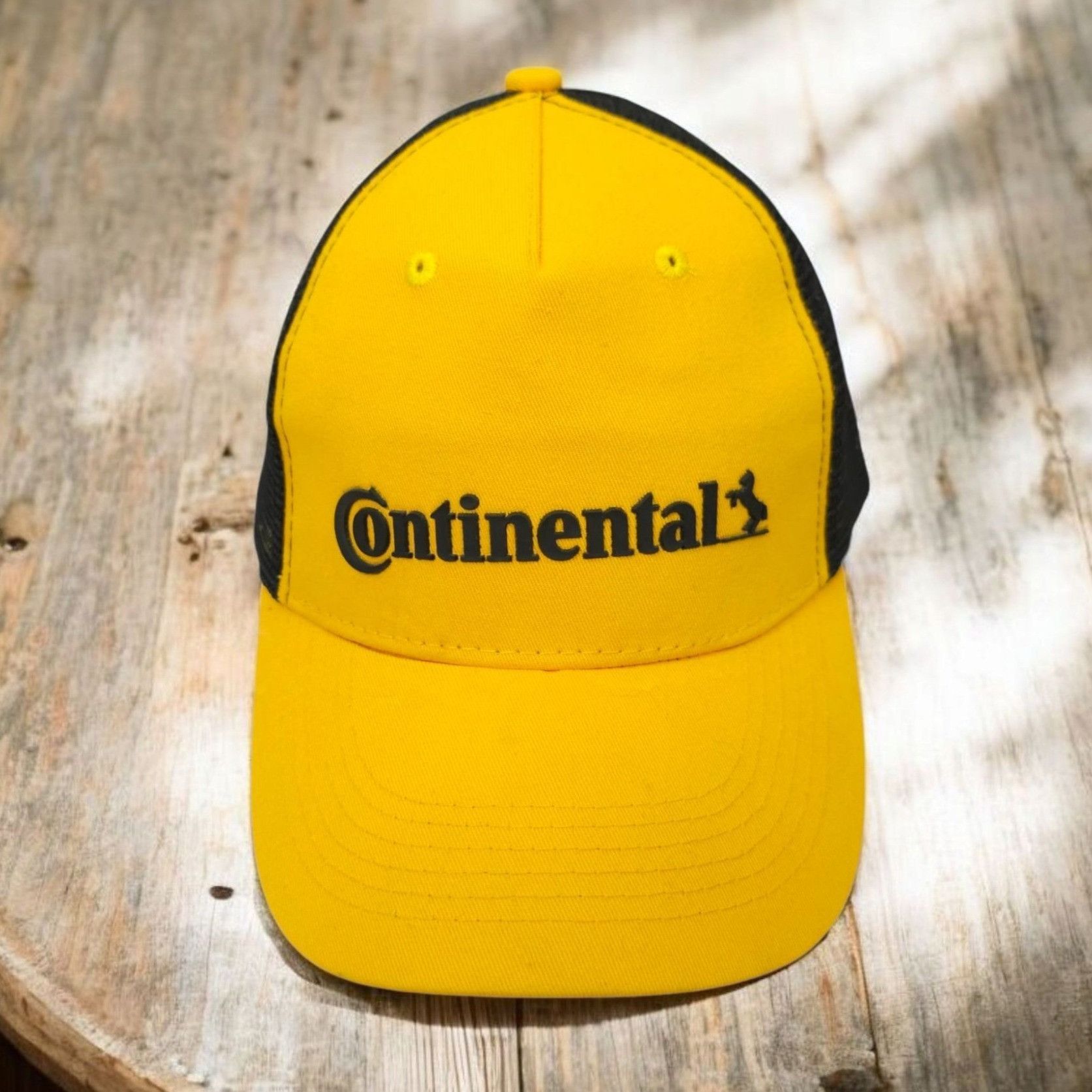 Other Continental Tire Rubberized Logo Mesh Strapback Cap Trucker Size ONE SIZE - 1 Thumbnail