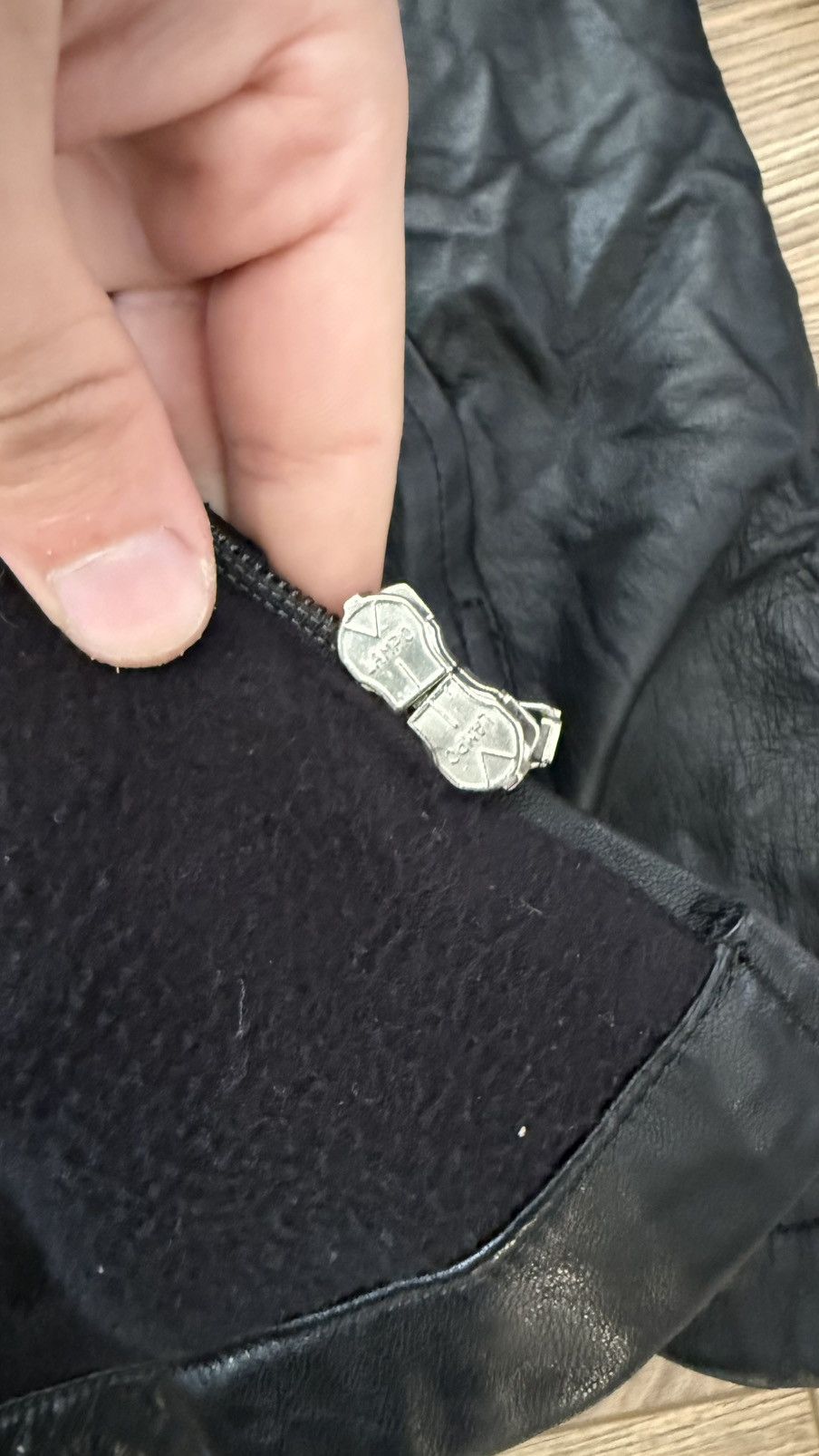 Versace Jeans Couture Vintage Versace Leather Jacket Black Size US L / EU 52-54 / 3 - 9 Thumbnail