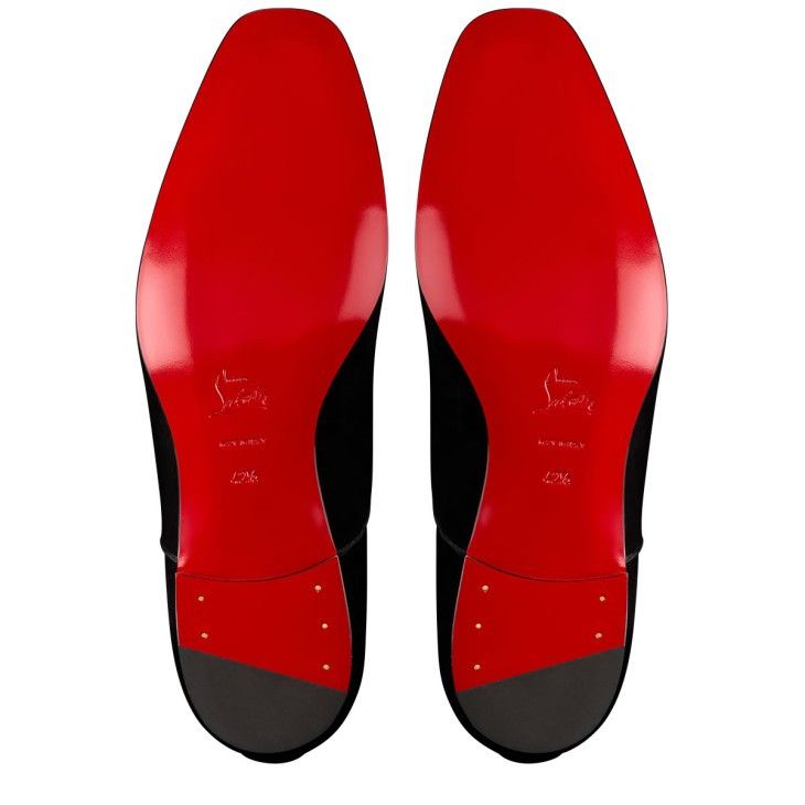 Christian Louboutin o1bcso1str1024 Alpha Male Flat in Black Size US 9 / EU 42 - 5 Thumbnail
