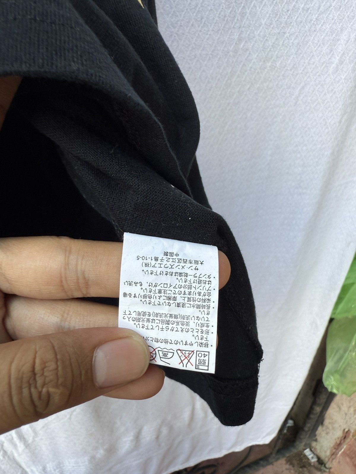 Japanese Brand Y2k Badboy Japanese Style Poem Gothic Longsleeve Size US XL / EU 56 / 4 - 12 Thumbnail