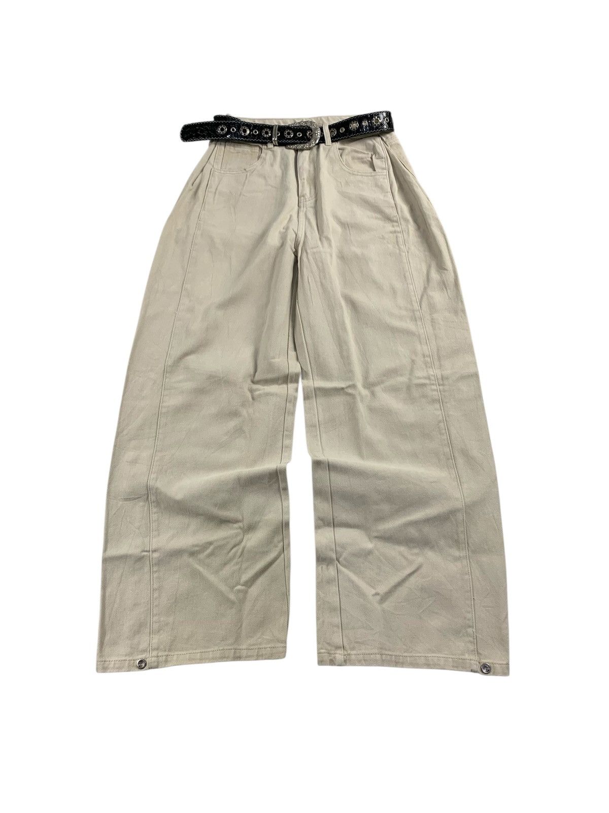 Yohji Yamamoto Lizard standard baggy jeans pants Size 25" / US 0 / IT 36 - 1 Thumbnail
