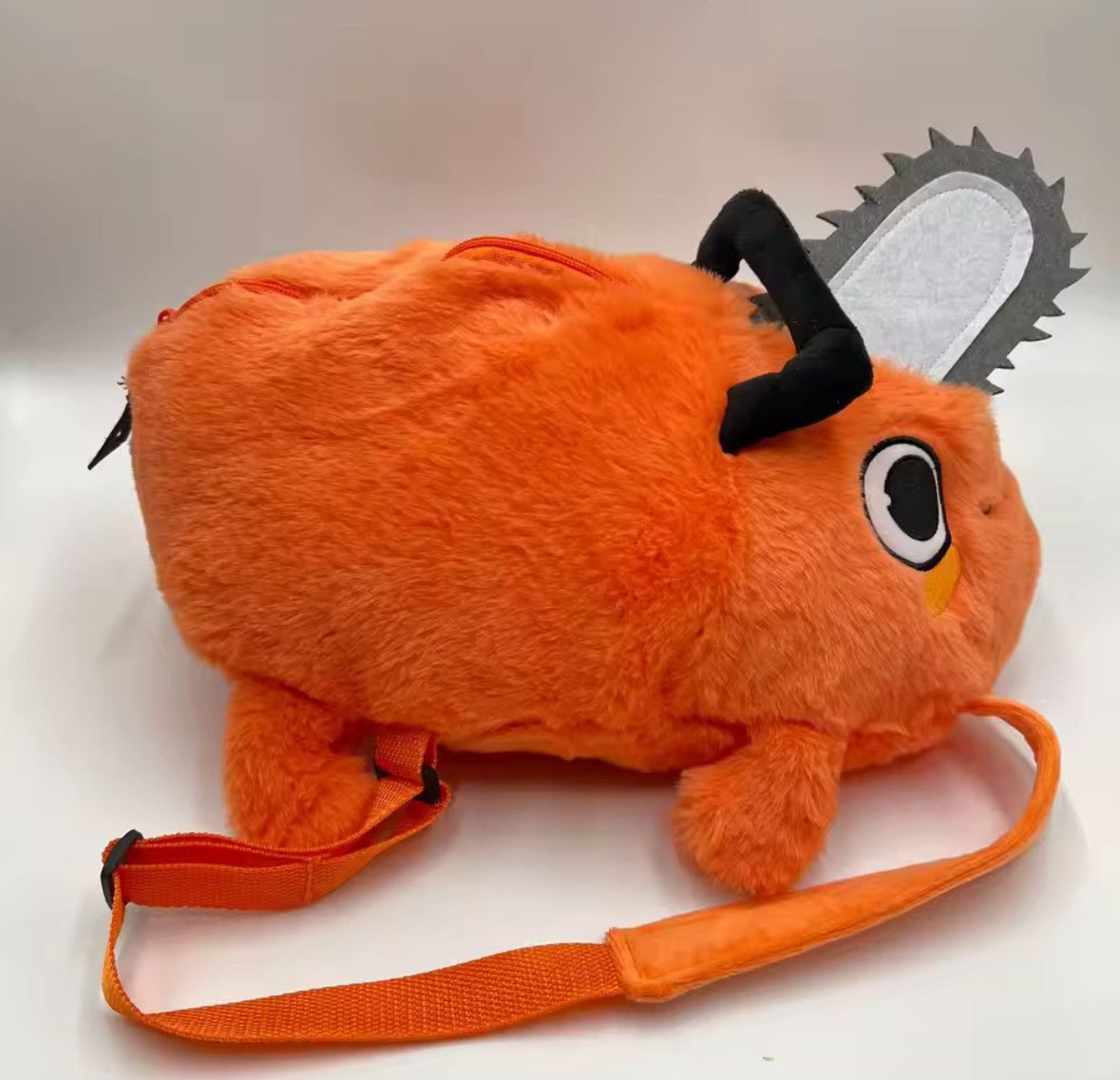 Japanese Brand Vintage Pochita Chainsaw Orange Dog Backpack Bag Size ONE SIZE - 2 Thumbnail
