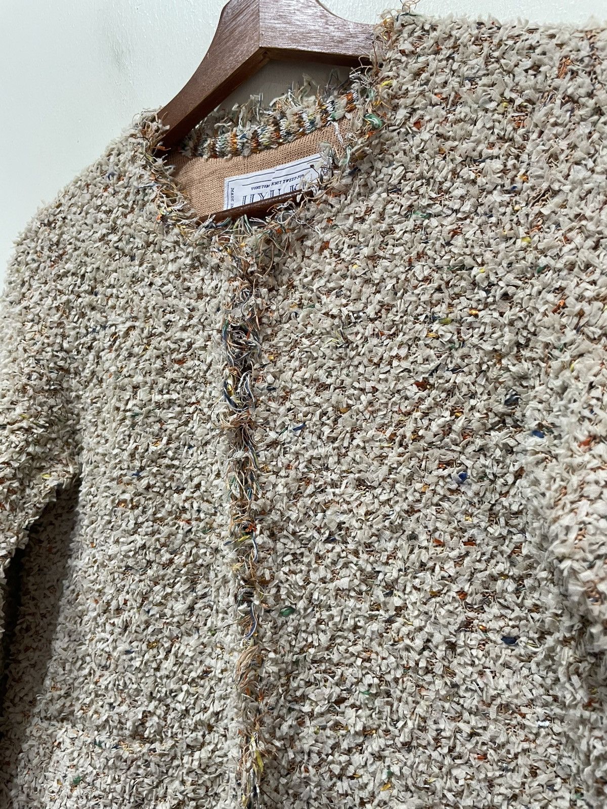 Japanese Brand Yonetomi knit tweed JIYU-KU 2014 Spring &summer Size ONE SIZE - 3 Thumbnail