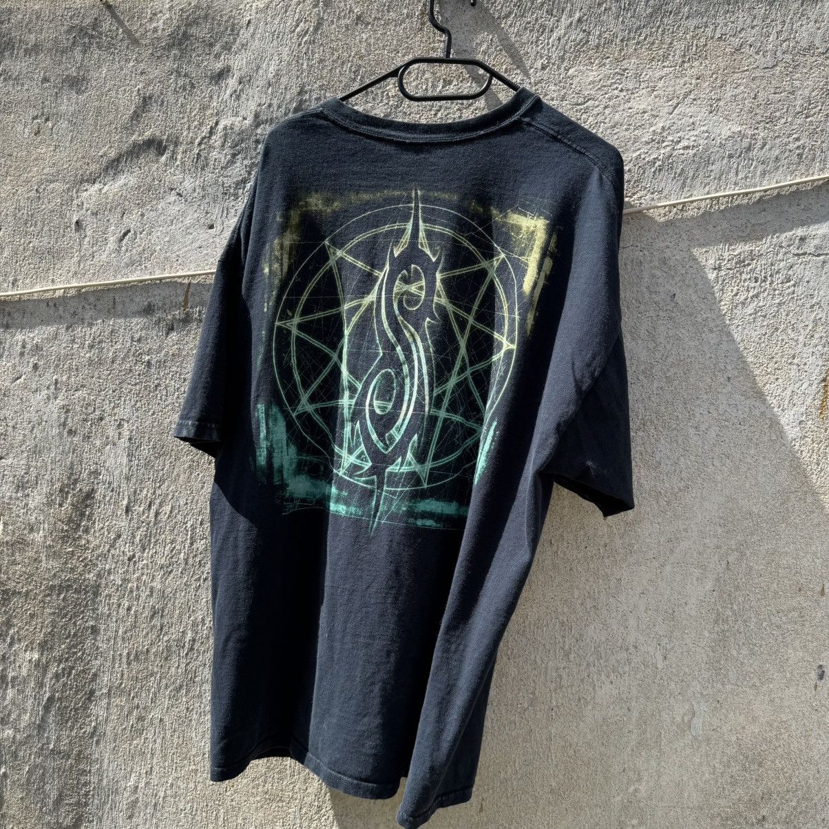 Slipknot Vintage Slipknot lOWA 00s Band Tee Oversized AOP Black Metal Size US XXL / EU 58 / 5 - 5 Thumbnail