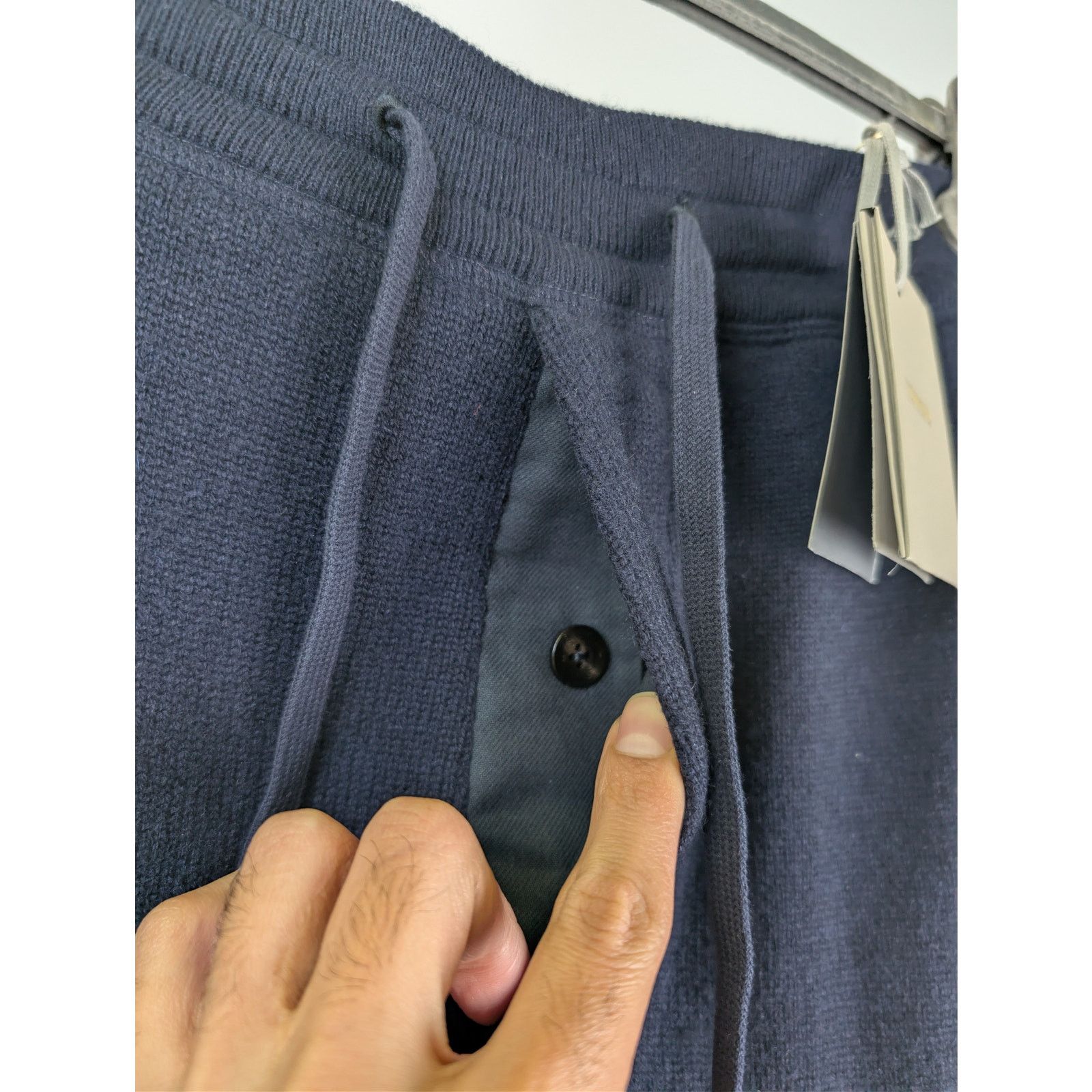 Tom Ford o1rshd1 Knitwear Trousers / Sweatpants in Navy Blue Size US 32 / EU 48 - 6 Thumbnail
