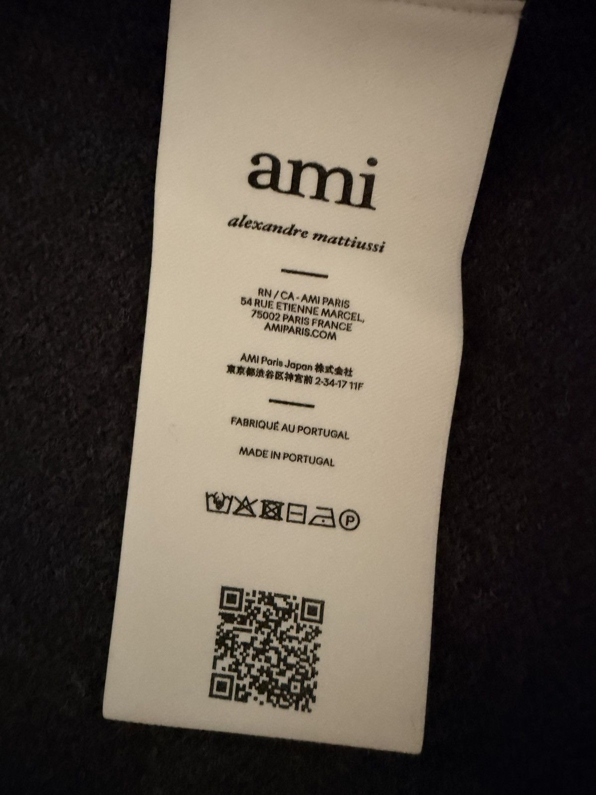 AMI Ami De Couer Unisex Grey Cardigan Size US L / EU 52-54 / 3 - 4 Thumbnail