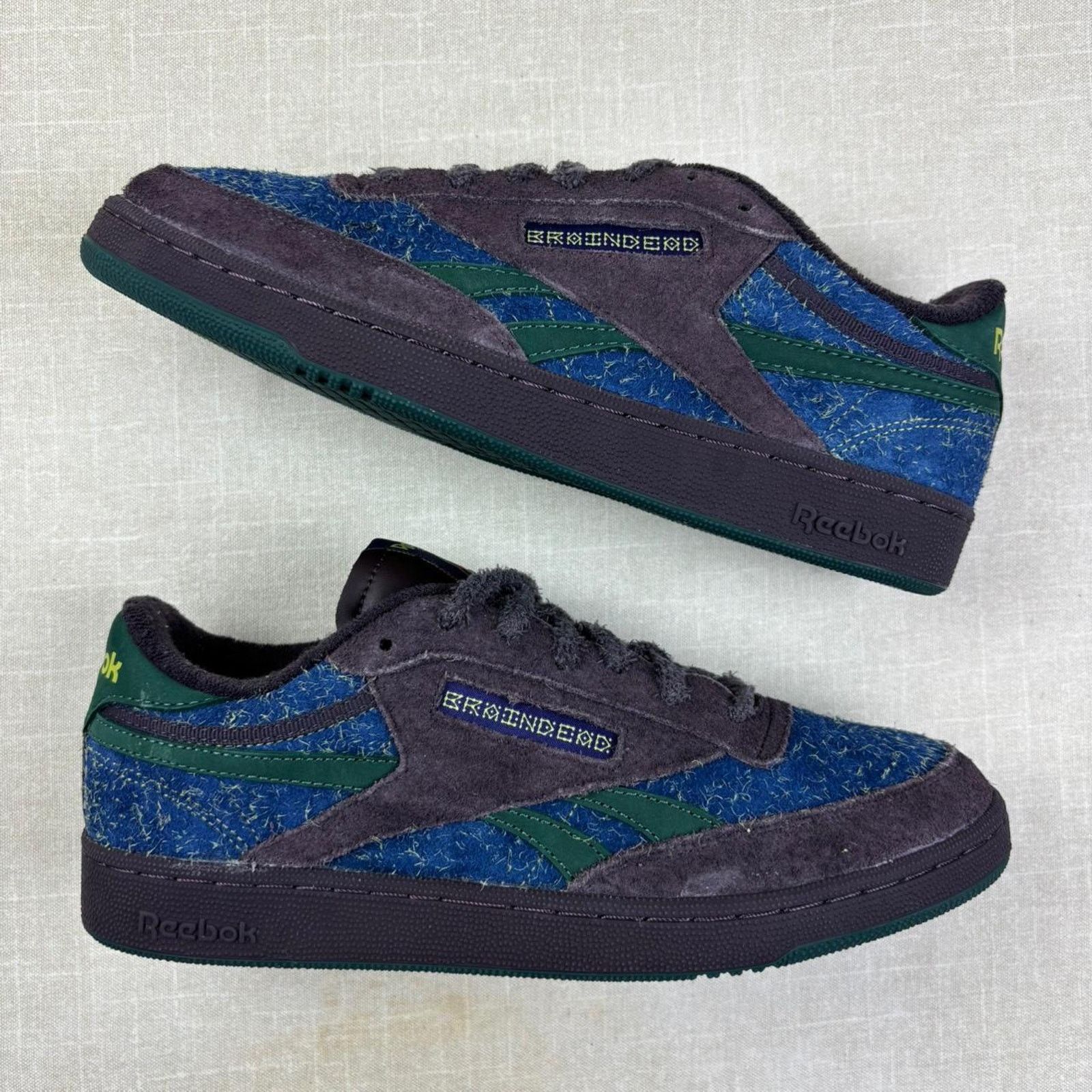 Brain Dead 📚 2022 Brain Dead x Reebok Club C Revenge “Purple Abyss” 8M Size US 8 / EU 41 - 2 Thumbnail