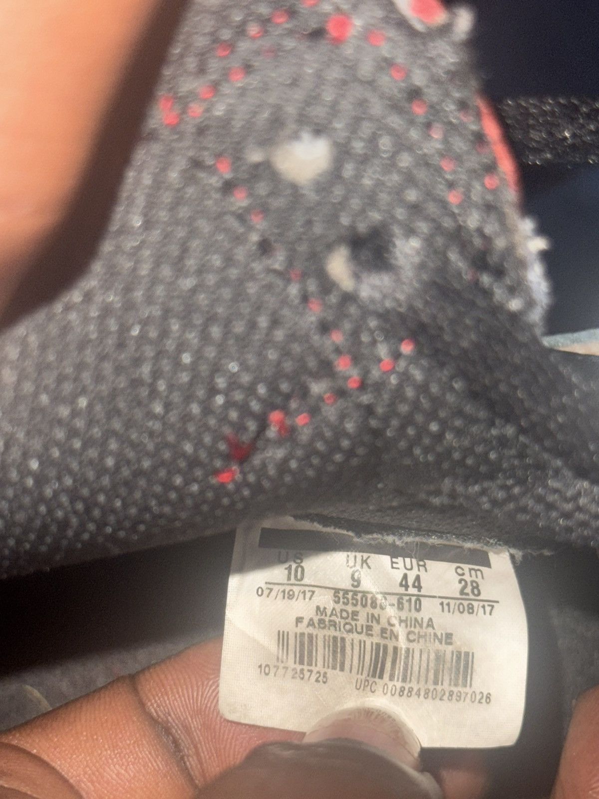 Jordan Brand × Nike OG Bred Toe Jordan 1’s Size US 10 / EU 43 - 7 Thumbnail