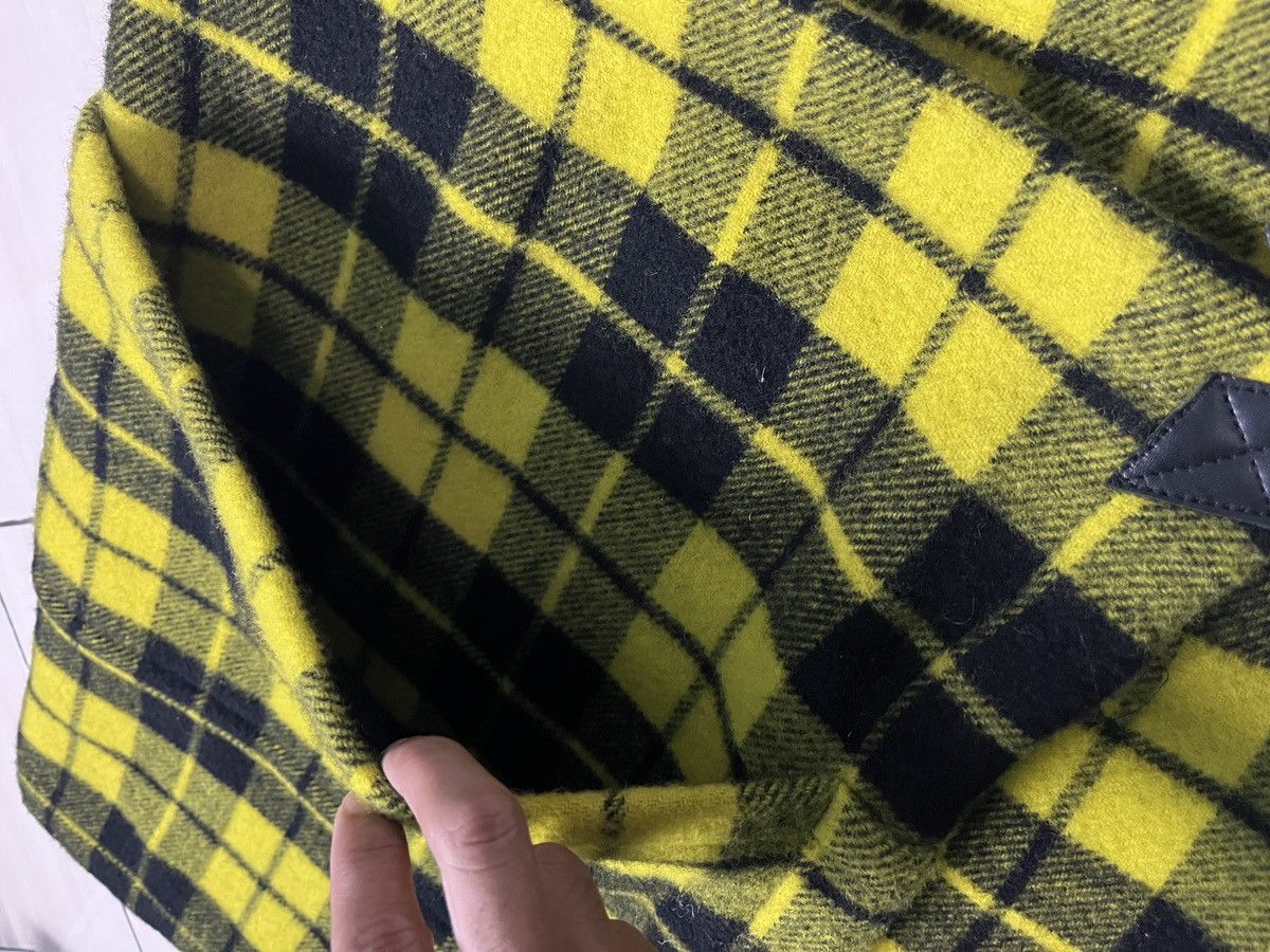 Issey Miyake Tsumori Chisato Tartan Wool Wrap Skirt Leather Suspender Size 30" / US 8 / IT 44 - 7 Thumbnail