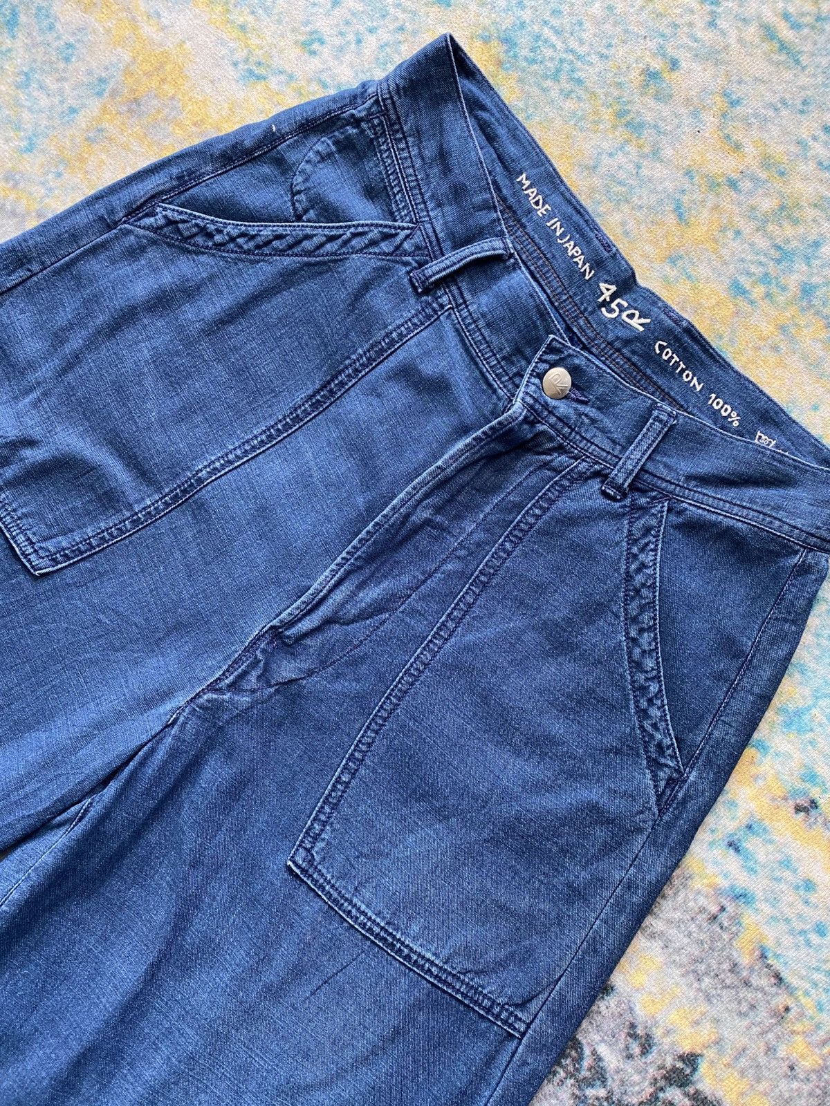 45rpm × Vintage Japan Vintage 45 Rpm Baggy Pants Size US 30 / EU 46 - 2 Thumbnail