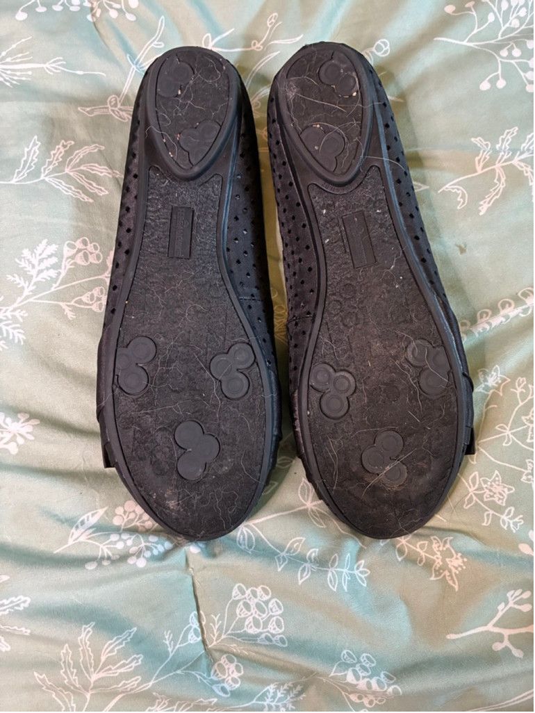 Other Fergalicious Black Ballet Flats Size US 10 / IT 40 - 3 Thumbnail