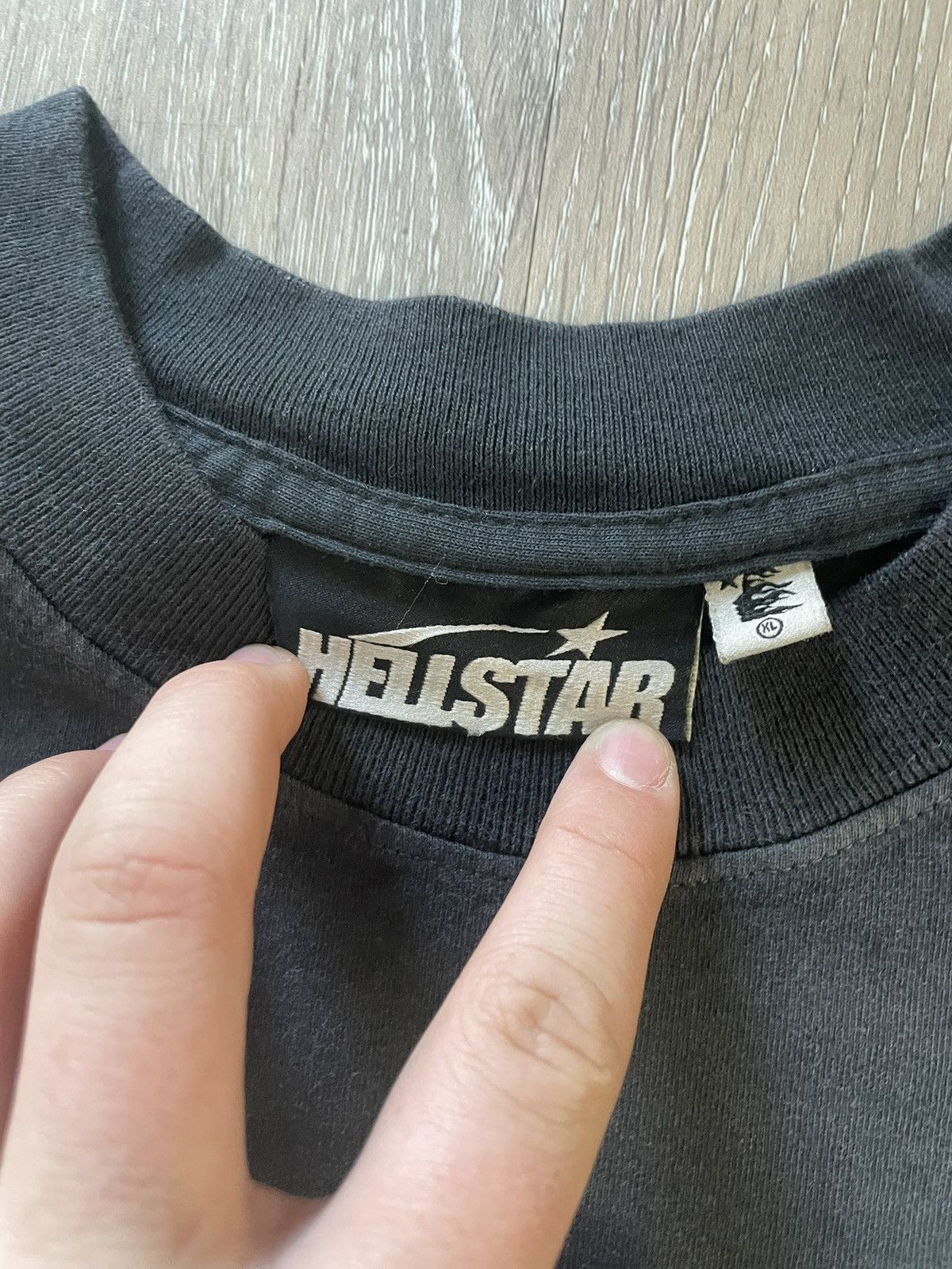 HELLSTAR HELLSTAR t shirt green logo size XL Size US XL / EU 56 / 4 - 3 Thumbnail