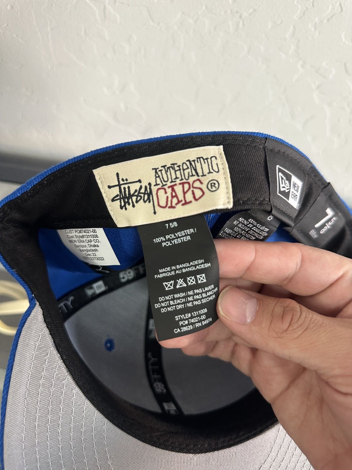 Stussy Stussy New Era 59FIFTY Cap Size ONE SIZE - 7 Thumbnail