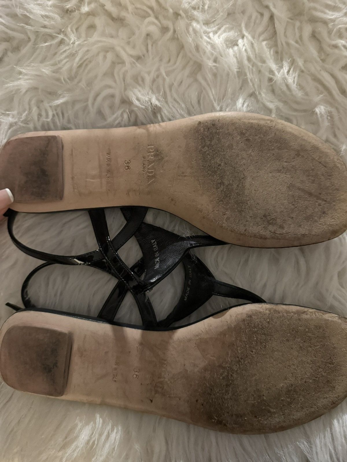 Prada Prada Thong Sandals Size US 6 / IT 36 - 5 Thumbnail