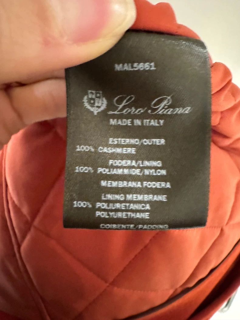 Loro Piana LORO PIANA Ms.Bordeaux red cashmere coat Size XS / US 0-2 / IT 36-38 - 8 Thumbnail