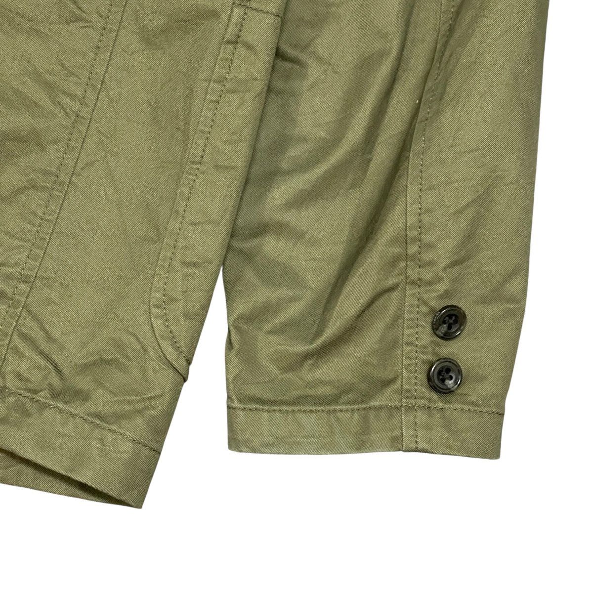 Beams Plus Vintage Beams Plus Single Breasted Olive Green Blazer Jacket Size US M / EU 48-50 / 2 - 15 Thumbnail