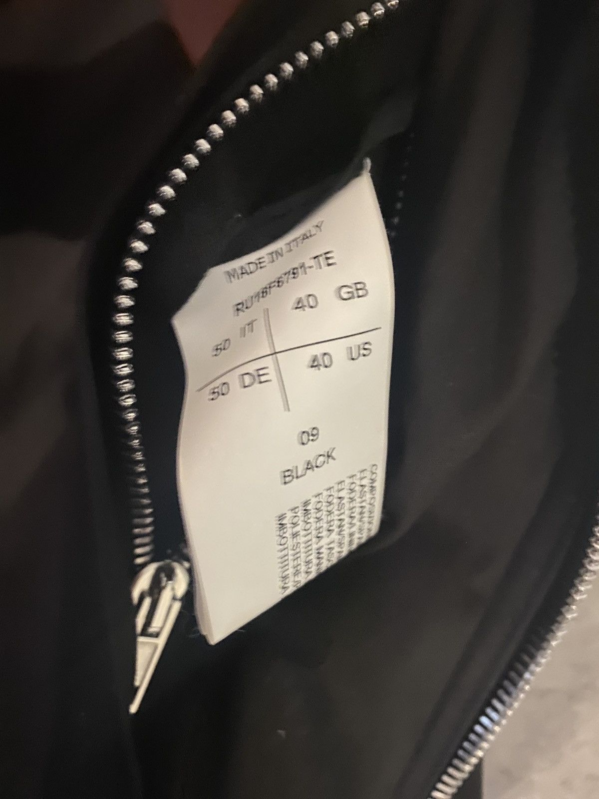 Rick Owens Flight bomber jacket Size US M / EU 48-50 / 2 - 8 Thumbnail
