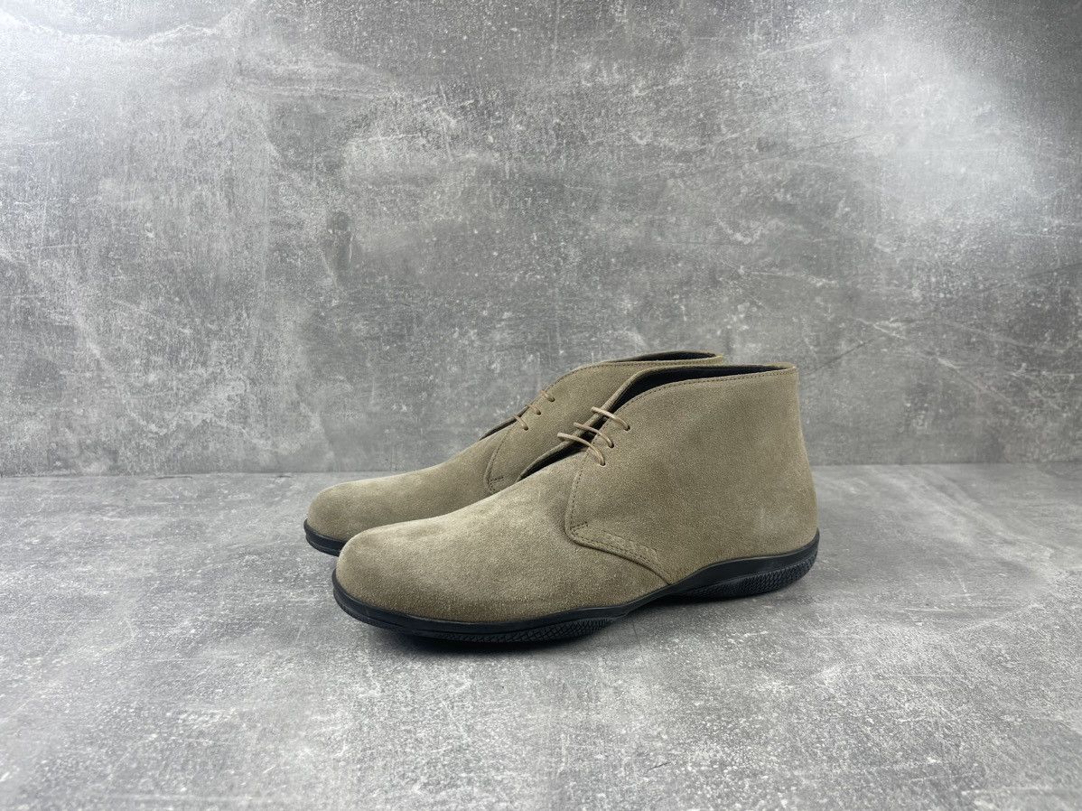 Prada ⚡️QUICK SALE⚡️Prada Studded Grey Suede Desert