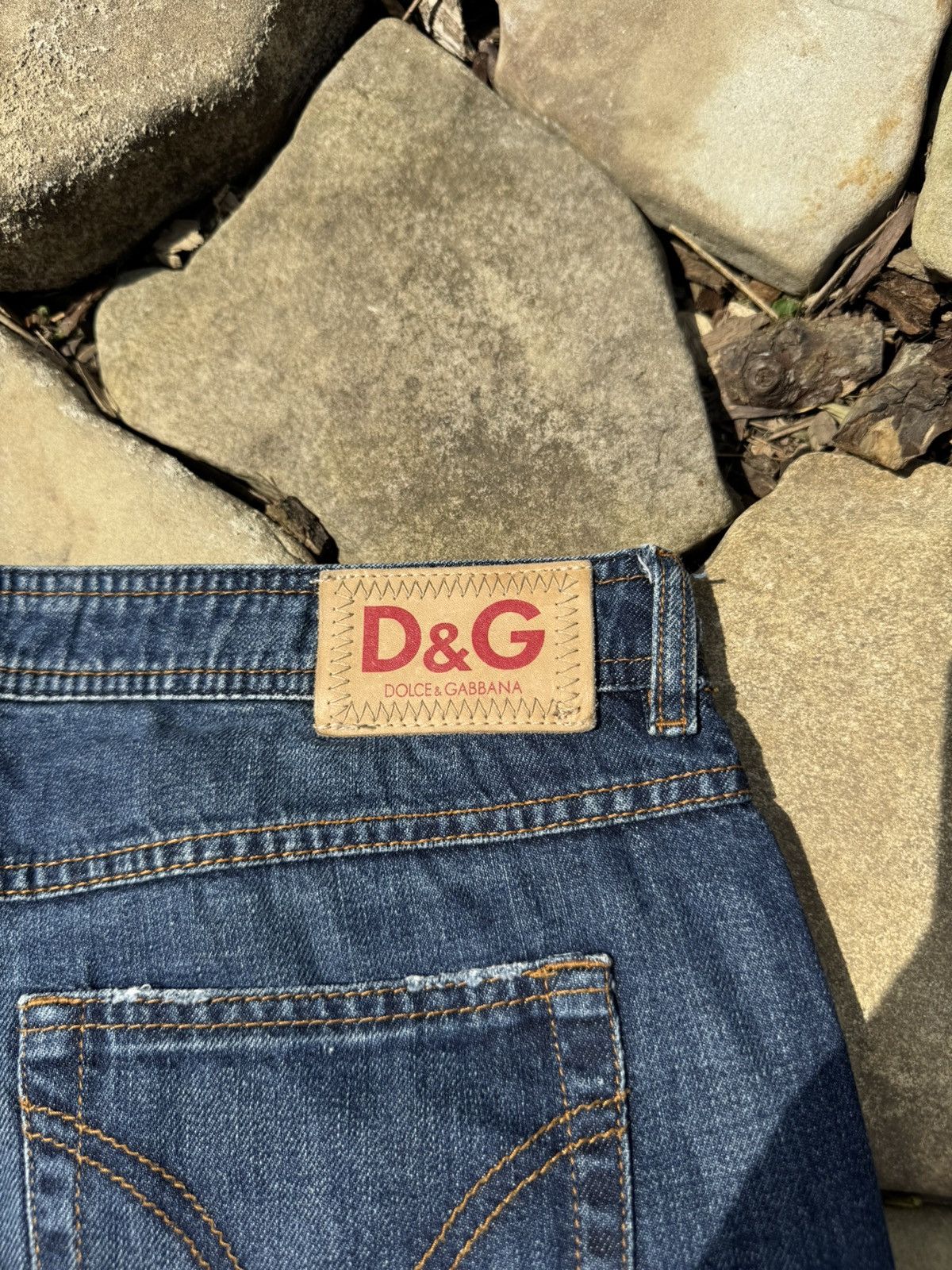 Dolce & Gabbana Vintage Dolce Gabbana Distressed Y2k Pants Size 31" - 4 Thumbnail