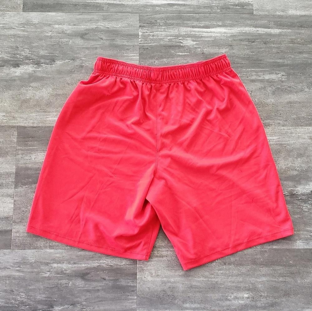 Nike Red Nike Dri Fit Athletic Short Size US 34 / EU 50 - 2 Thumbnail
