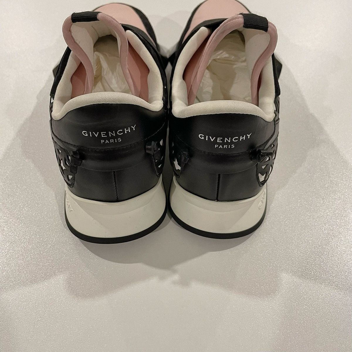 Givenchy Givenchy Multicolor Neoprene and Leather Runner Sneakers Size US 7.5 / IT 37.5 - 7 Thumbnail