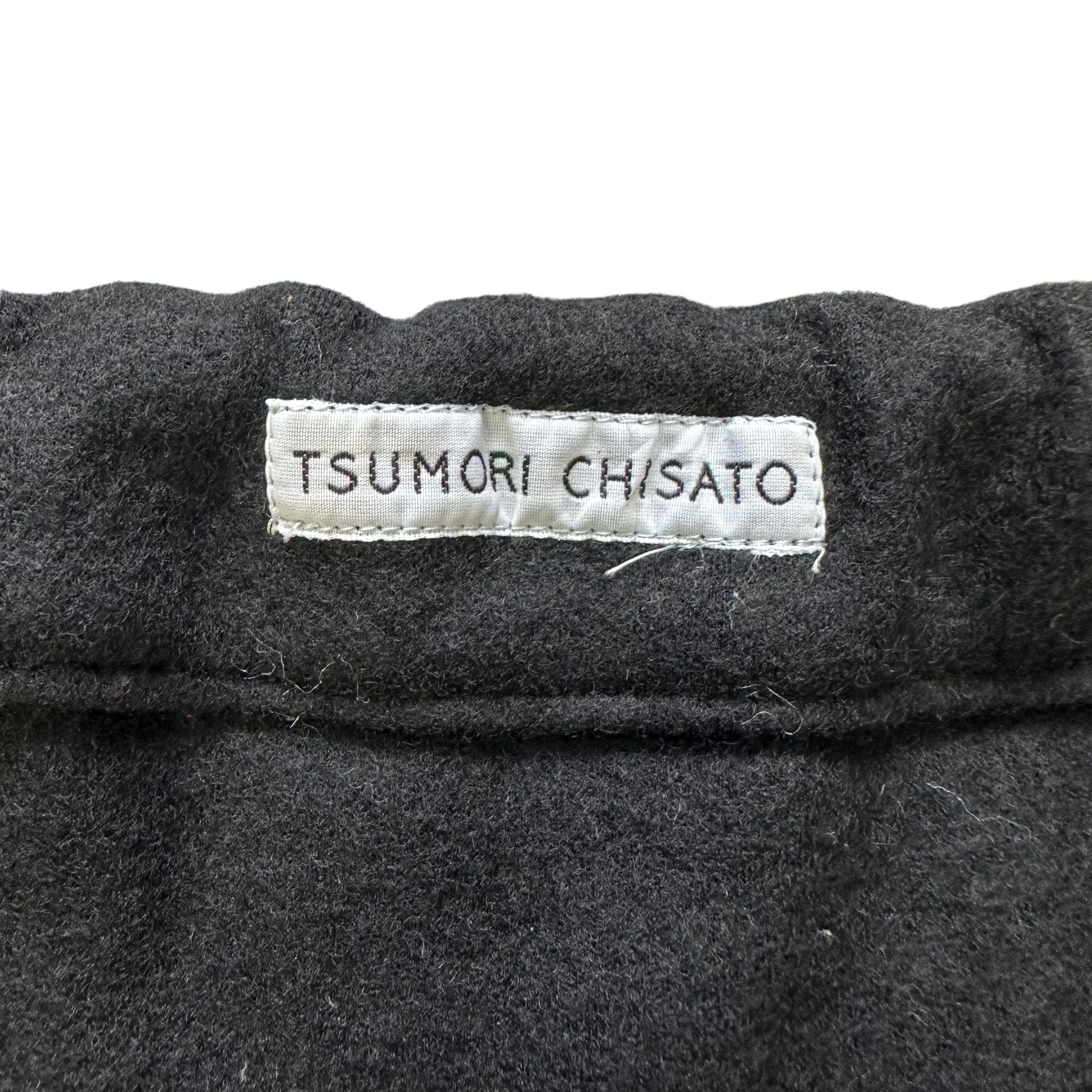 Issey Miyake Tsumori Chisato Tie Closure Wool Mini Skirt #A26-0592 Size 30" / US 8 / IT 44 - 5 Thumbnail