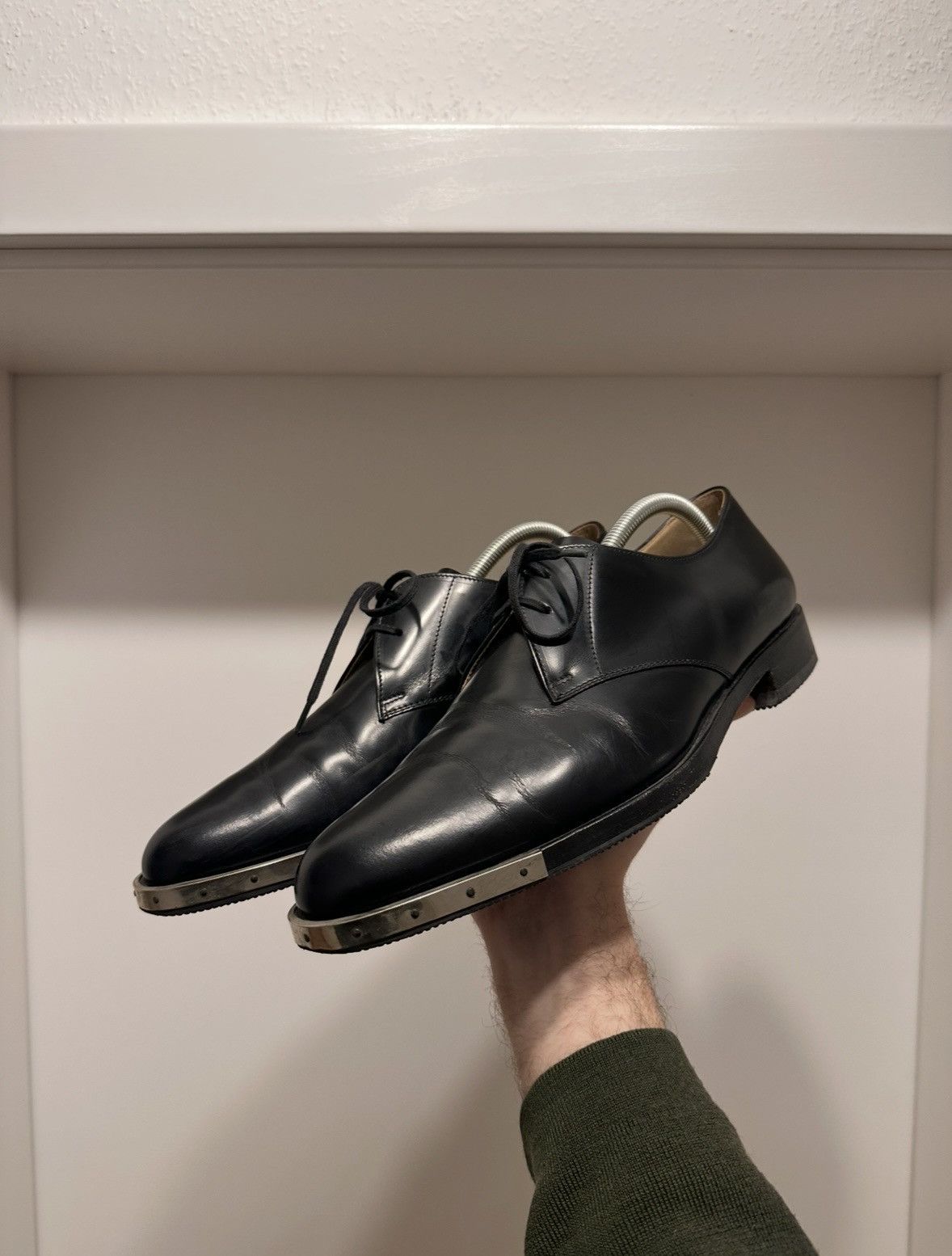 Helmut Lang S/S 2004 Metal Toes Derbies Size US 8 / EU 41 - 1 Thumbnail