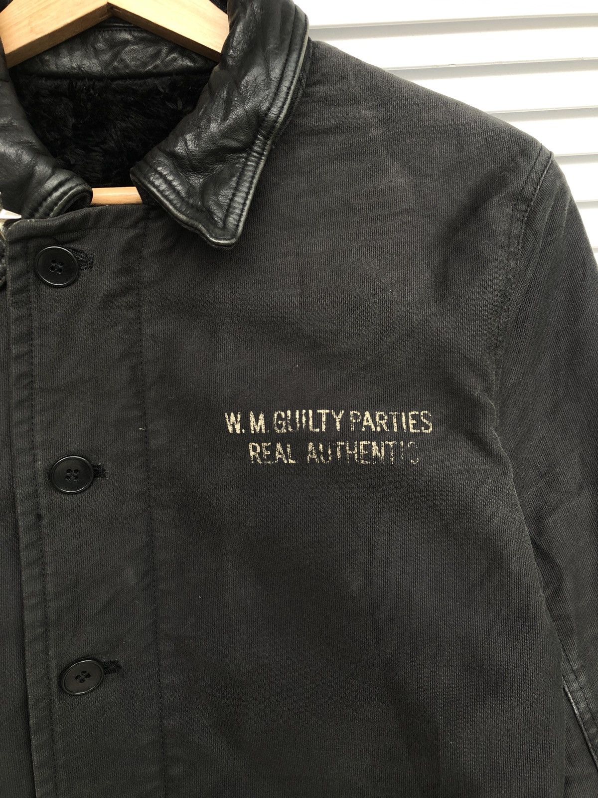 Wacko Maria Vintage Wacko Maria Guilty Parties Leather Fur Jacket Size US M / EU 48-50 / 2 - 2 Thumbnail