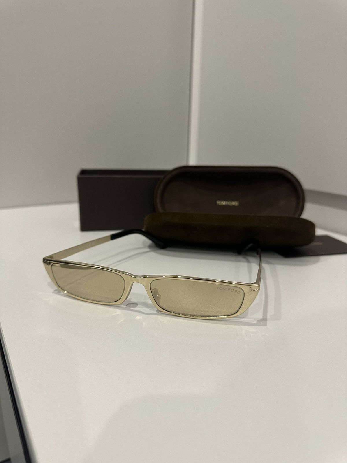 Tom Ford Tom Ford everett TF 1059 gold iconic sunglasses Size ONE SIZE - 1 Thumbnail