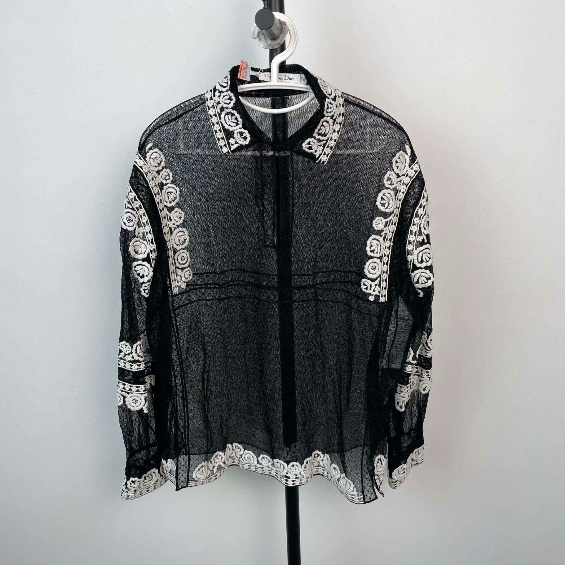 Dior Dior Black Button Up 38 Women Size S / US 4 / IT 40 - 1 Thumbnail