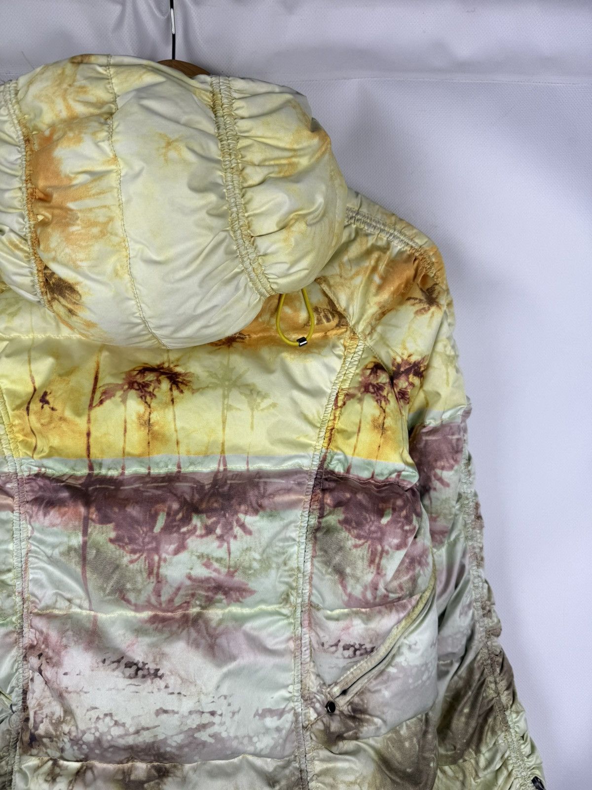Japanese Brand KRU Ladies Hooded Down Puffer Patterned Ski Jacket Size XS Size XS / US 0-2 / IT 36-38 - 14 Thumbnail