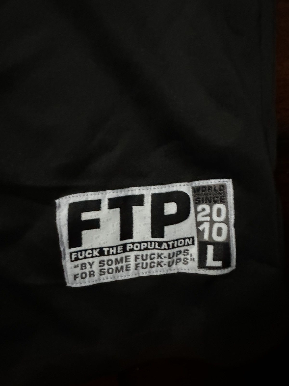 Fuck The Population FTP 10 yr anniversary jersey Size US L / EU 52-54 / 3 - 3 Thumbnail