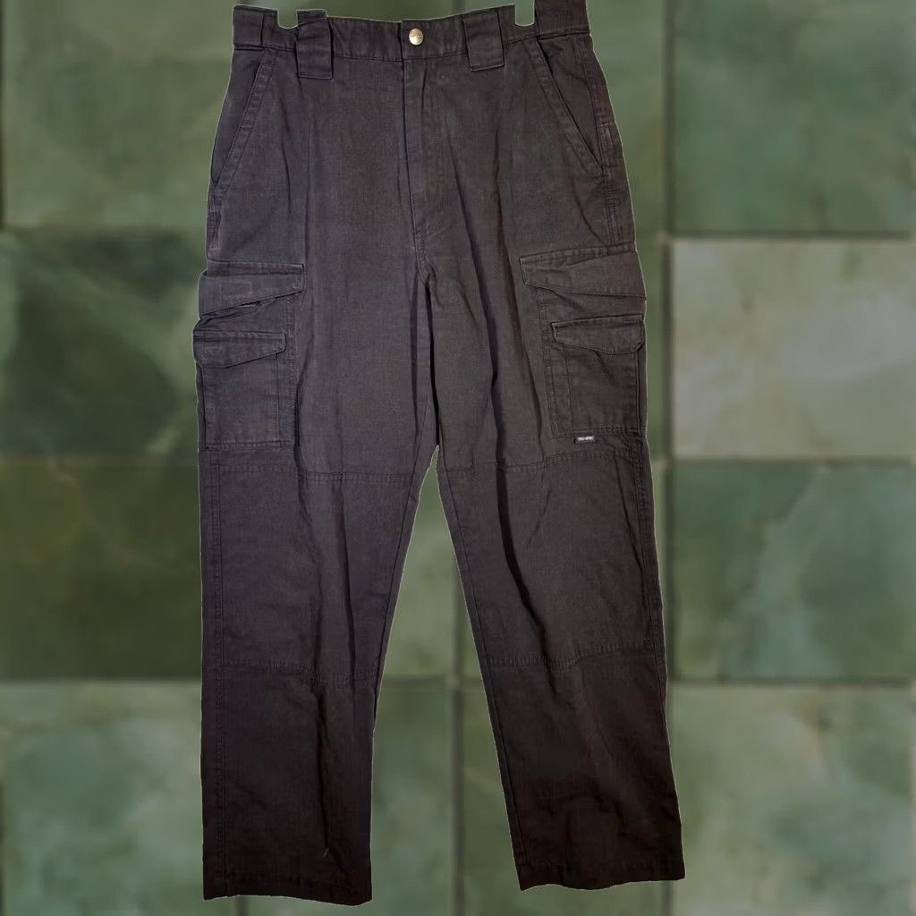 Vintage Tru-Spec Mens Tactical Cargo Pants Black 32x32 Cargo Pants High Rise Straight Leg Men’s Regular Size 32 Black Size US 32 / EU 48 - 1 Thumbnail