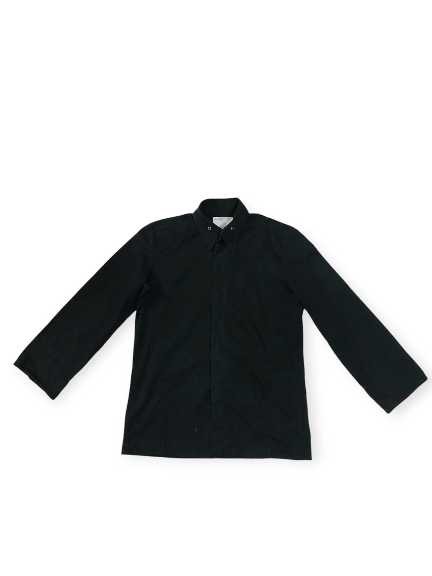Montblanc Montblanc Black Chef Style Button Up Size US L / EU 52-54 / 3 - 3 Thumbnail