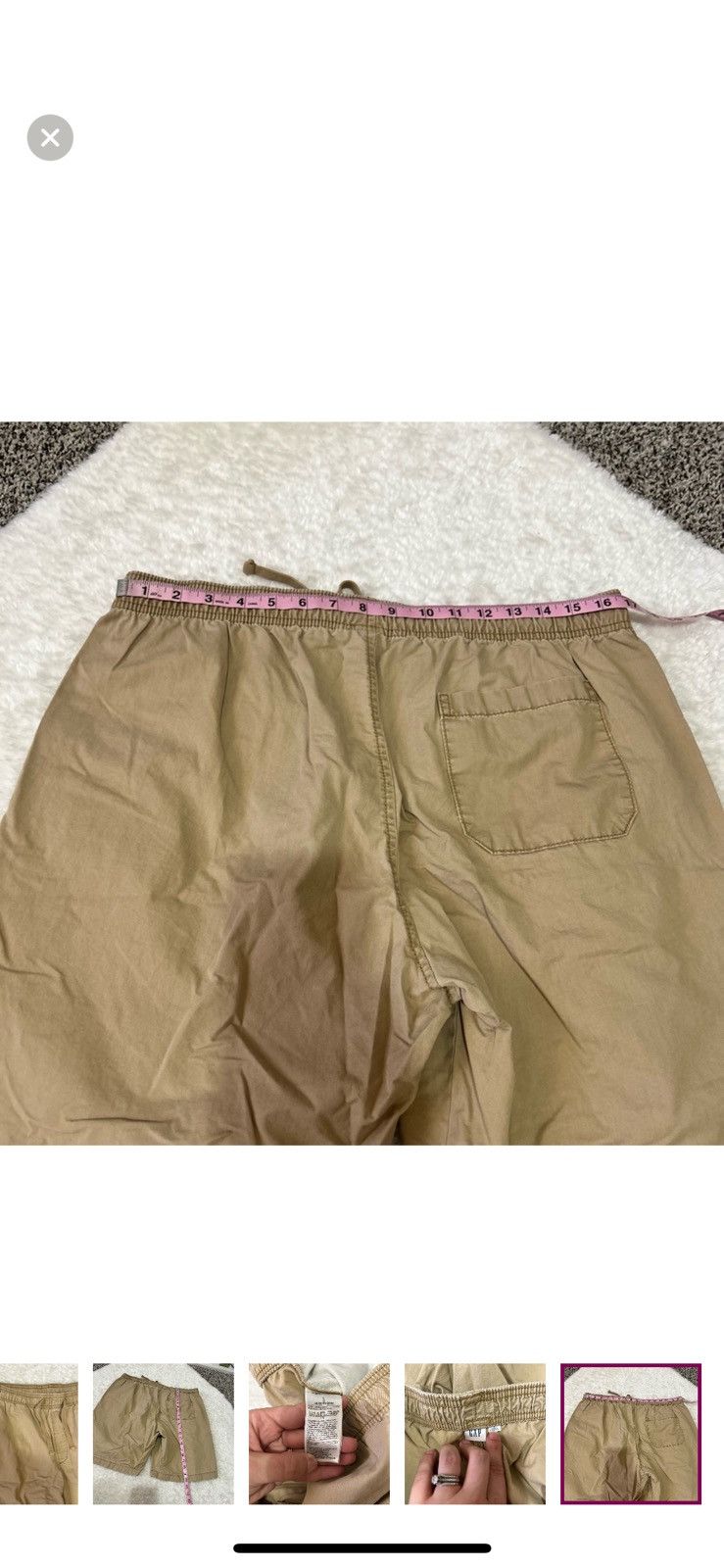 Gap Gap large pull on khaki shorts Size US 36 / EU 52 - 5 Thumbnail