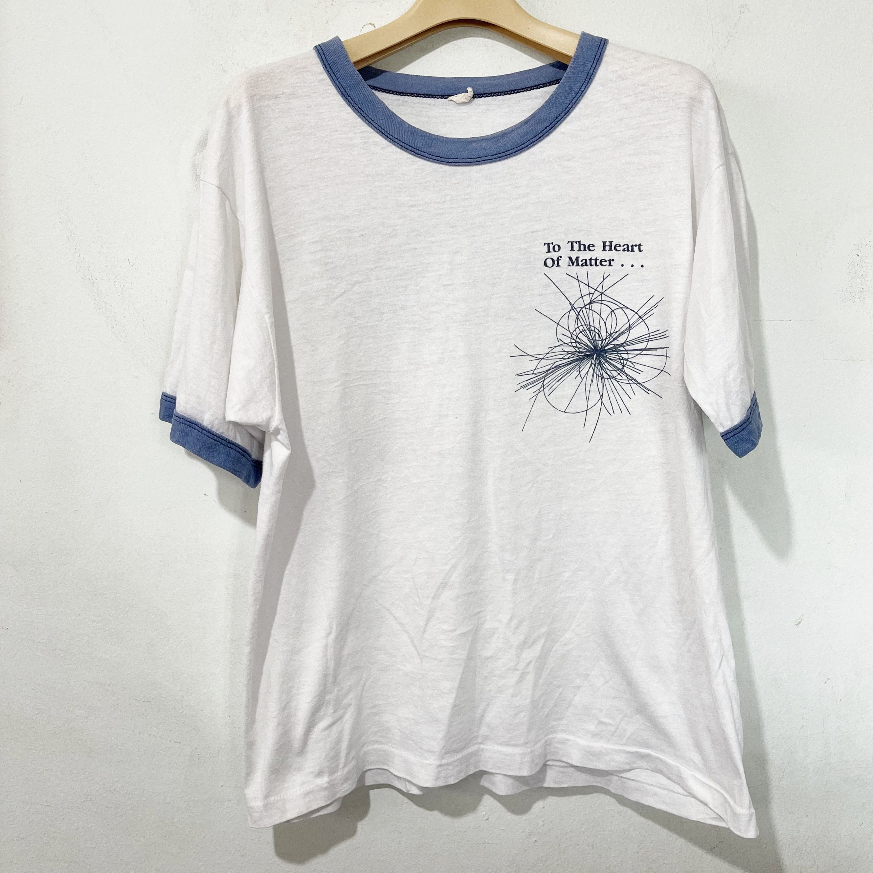 Vintage Vintage 80s Kansas Super Colliders Ringer T-Shirt Size US M / EU 48-50 / 2 - 1 Thumbnail