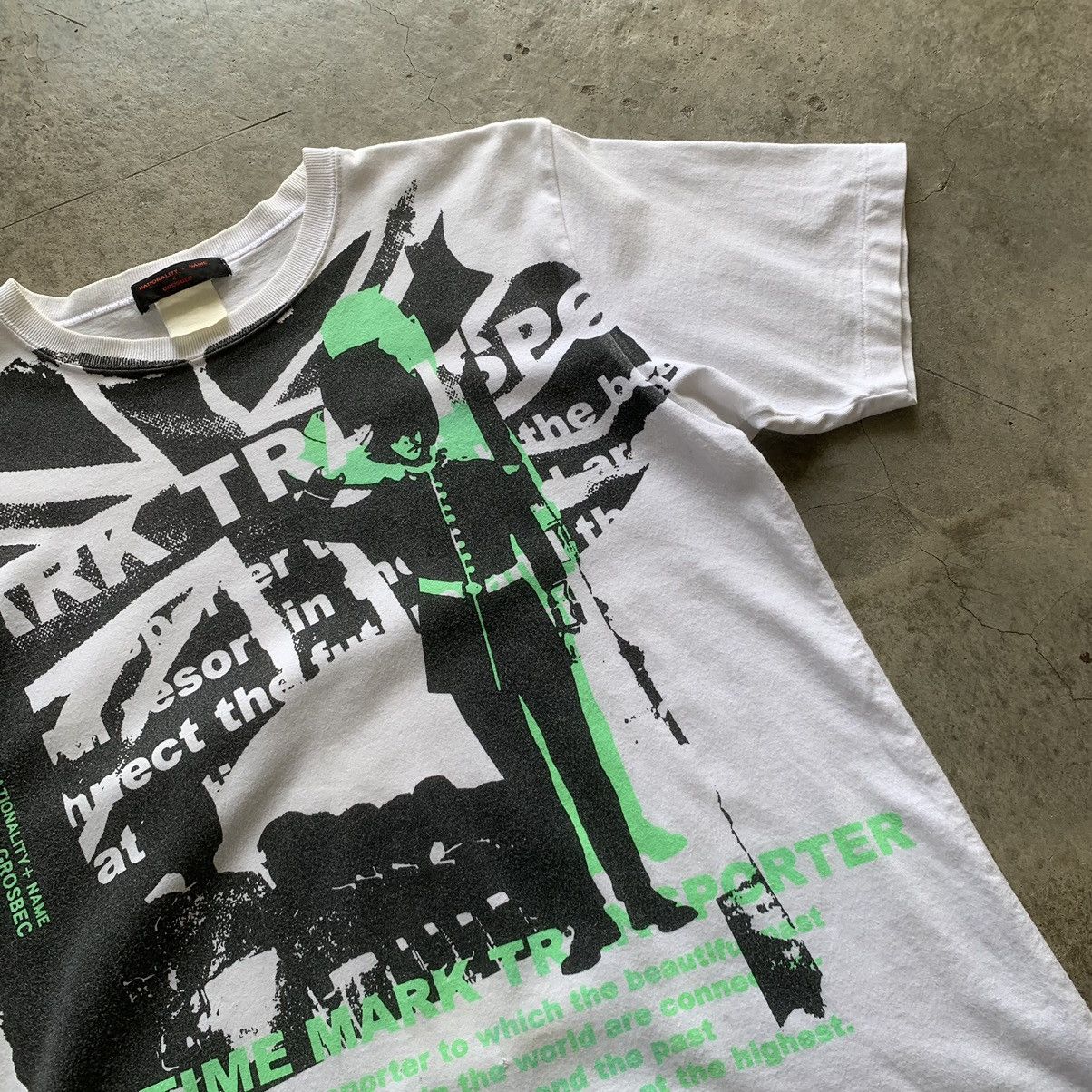 Japanese Brand Nationality + Name Grosbec inspired Fifth Column Punk Shirt Size US M / EU 48-50 / 2 - 2 Thumbnail