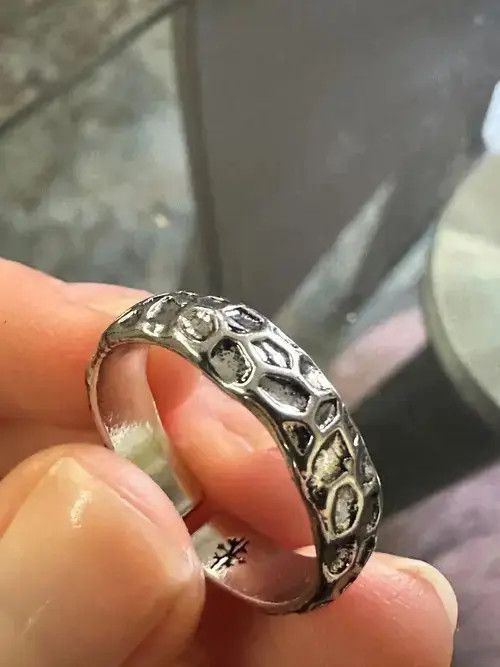 Japanese Brand Irregular Adjustable Ring Size ONE SIZE - 1 Thumbnail