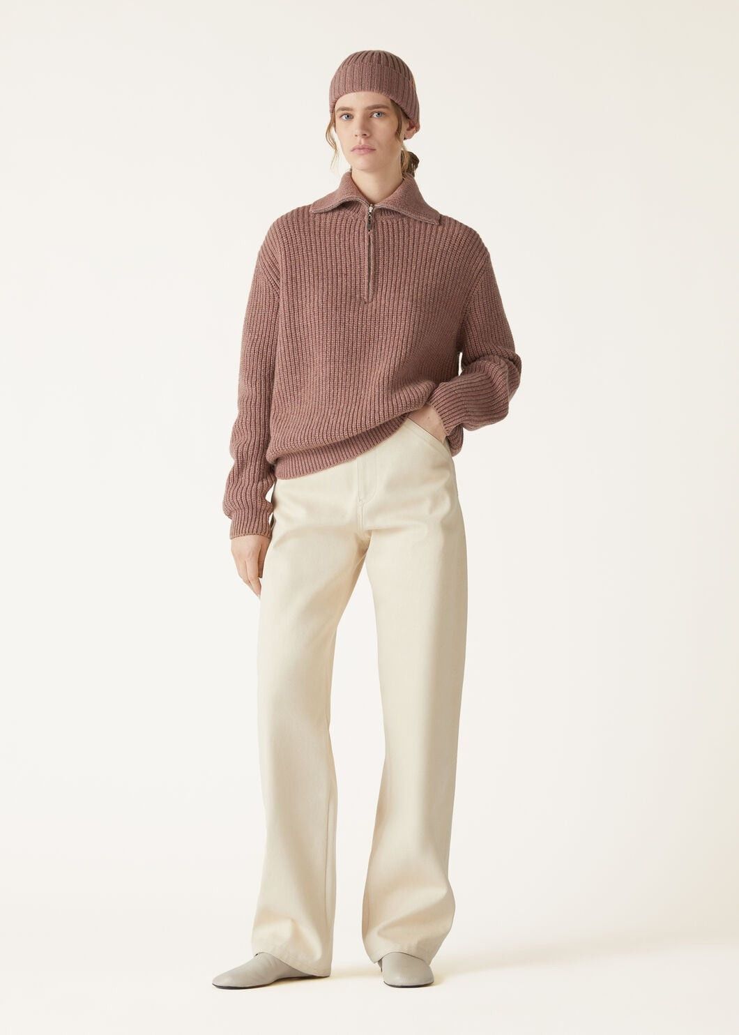 Loro Piana o1srvl11e0825 FAO4188 Etienne Denim Pant in White Size 27" / US 4 / IT 40 - 2 Thumbnail