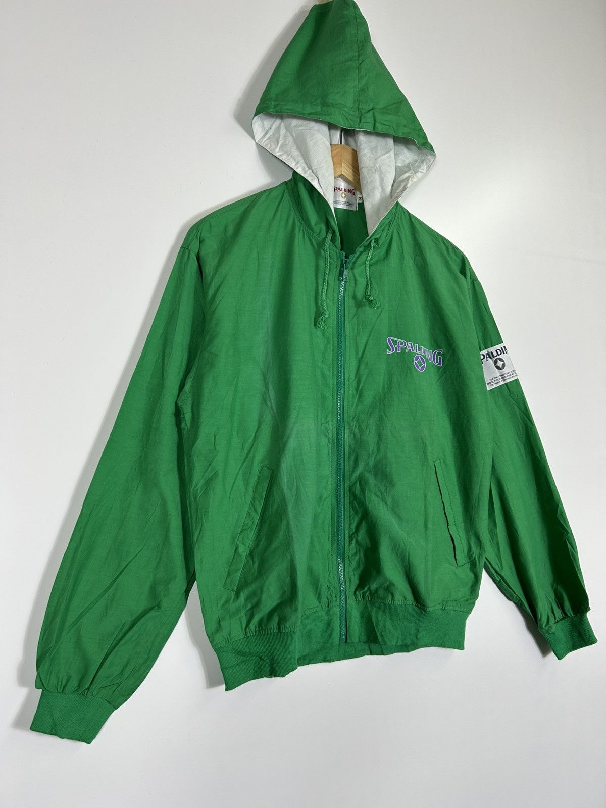 Spalding ⚡️Vintage Spalding Hooded Zipper Sweater Jacket Size US M / EU 48-50 / 2 - 2 Thumbnail